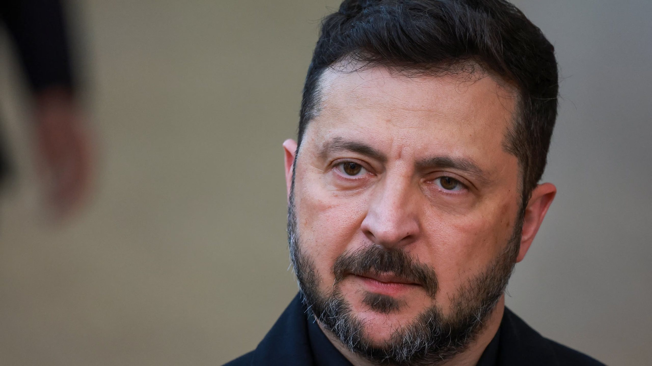 El presidente de Ucrania, Volodimir Zelensky (REUTERS/Yves Herman)