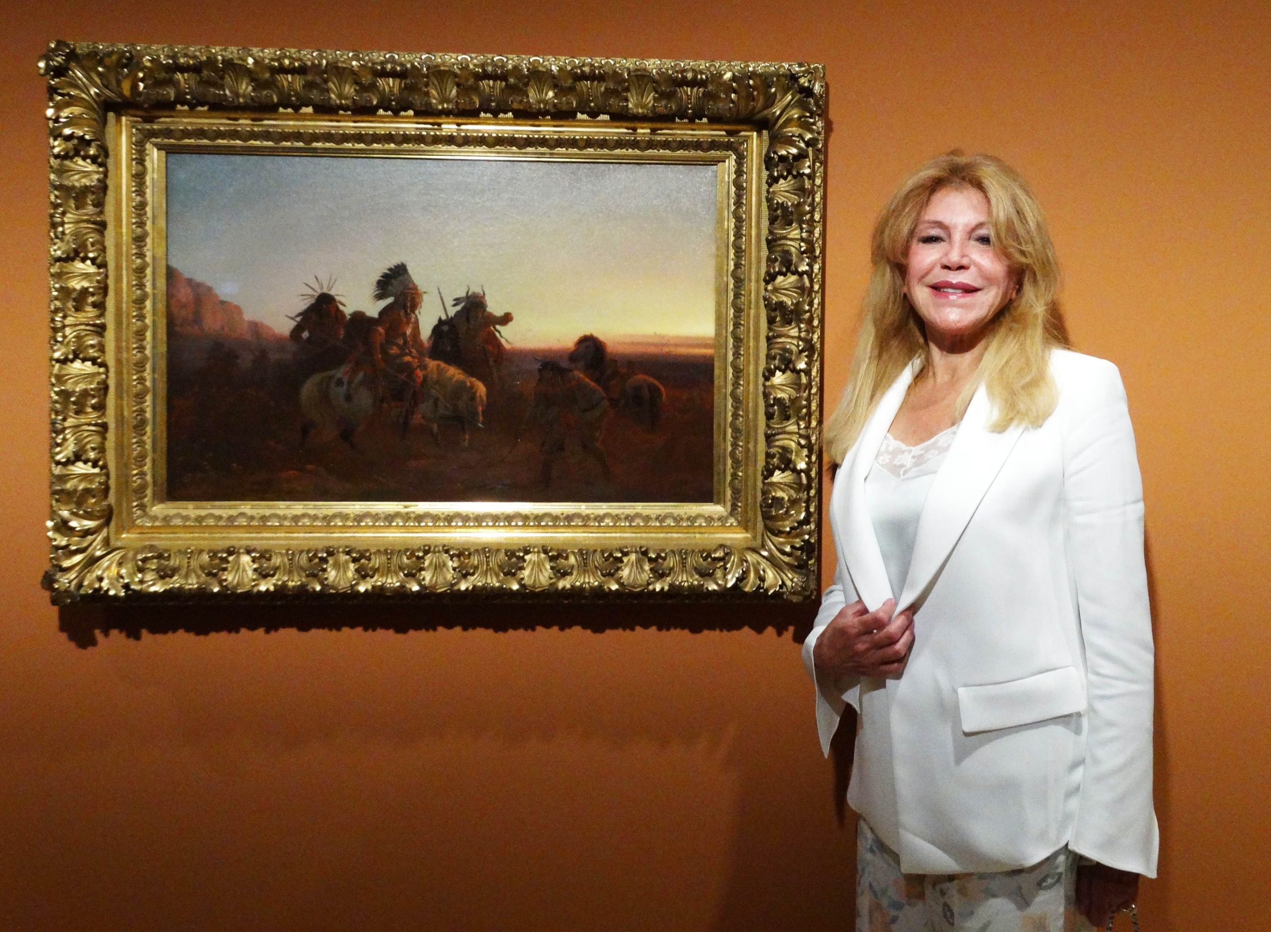 La baronesa Thyssen en una presentación. (Europa Press) 