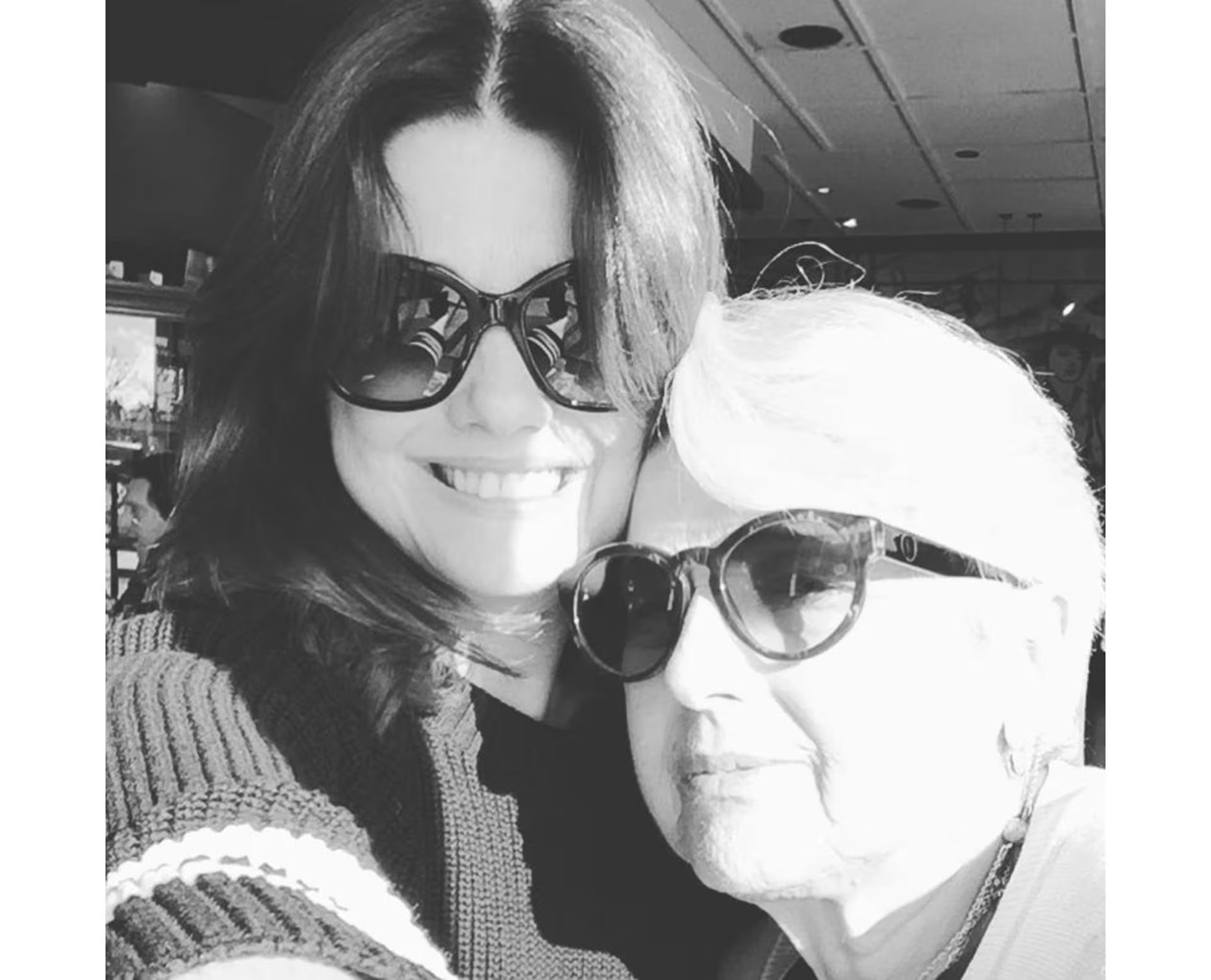 Araceli González y su madre, Rosita Monteferrario