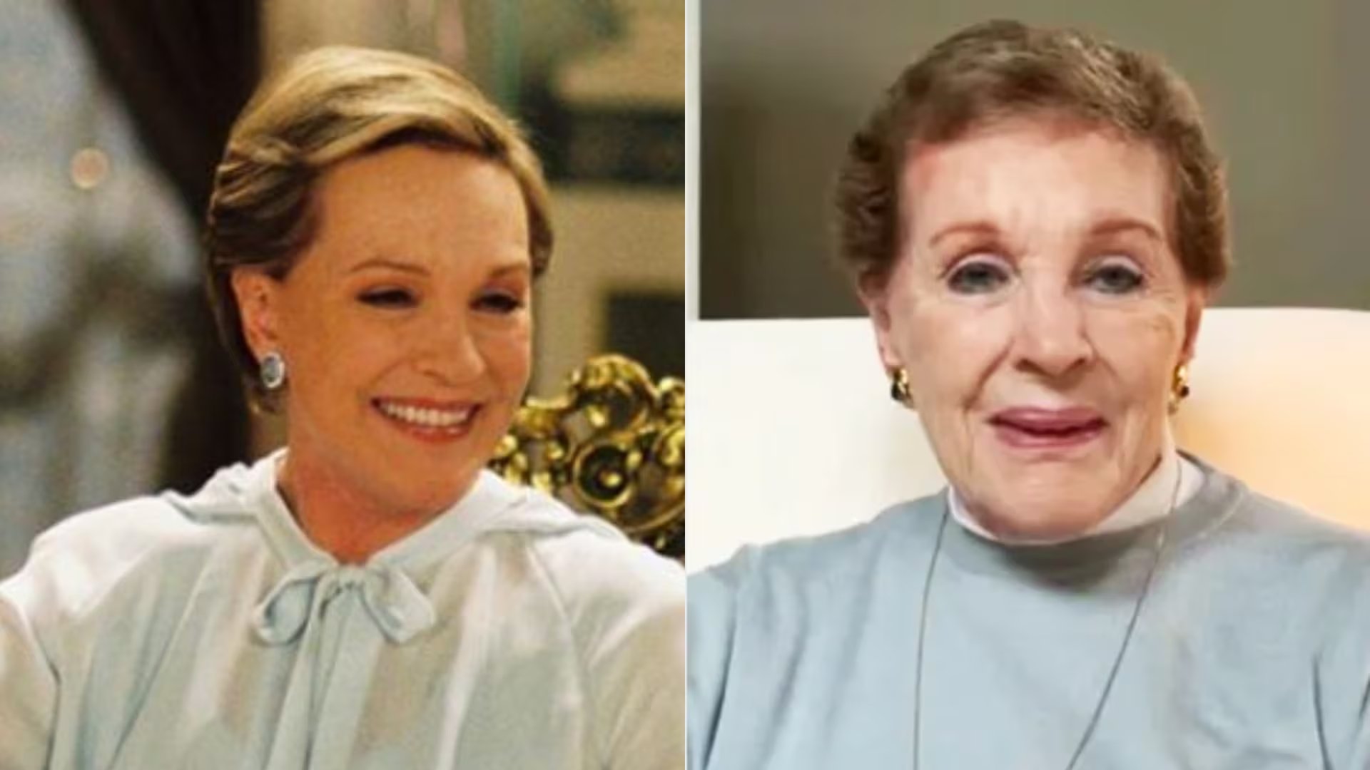 Recientemente, la actriz Julie Andrews reapareció en público para apoyar la lucha contra el Parkinson (Captura de video)