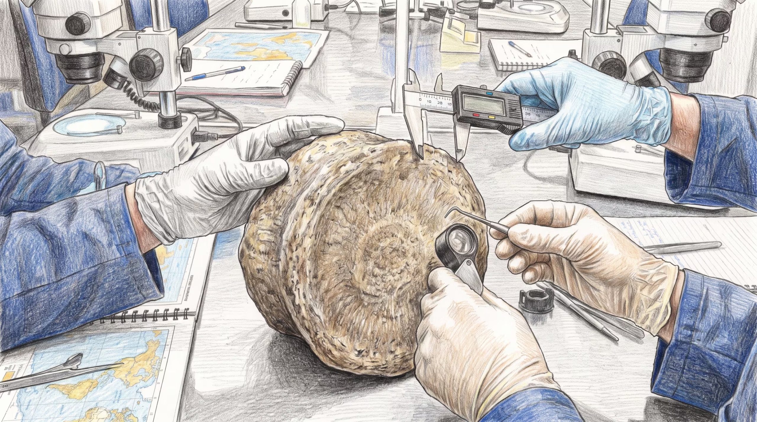 El espécimen con tejido blando fosilizado permaneció durante años en el Museo de Paleontología y Evolución de Montreal y su estudio reforzó el valor científico de las colecciones de museos (Imagen Ilustrativa Infobae)