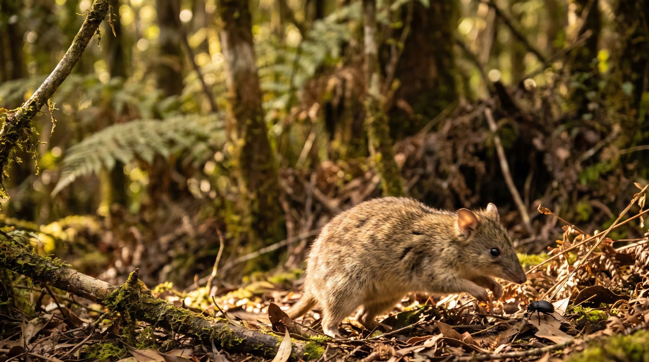 La investigación también vinculó a Mayigriphus orbus con el linaje temprano de dunnarts y planigales y relacionó la aparición de los dasiúridos con cambios en los depredadores marsupiales australianos (Imagen Ilustrativa Infobae)