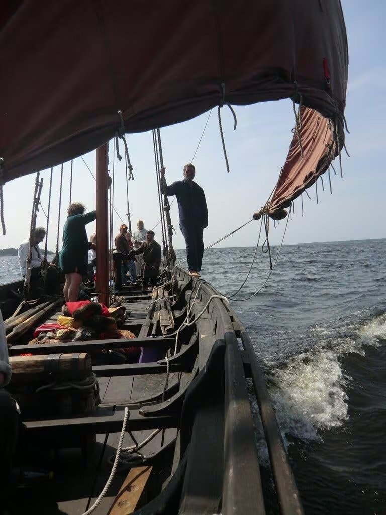 Antes de participar en la producción de Hollywood, la embarcación había realizado travesías por el mar del Norte, el Báltico y Canadá. (Credit...Peter Olausson)