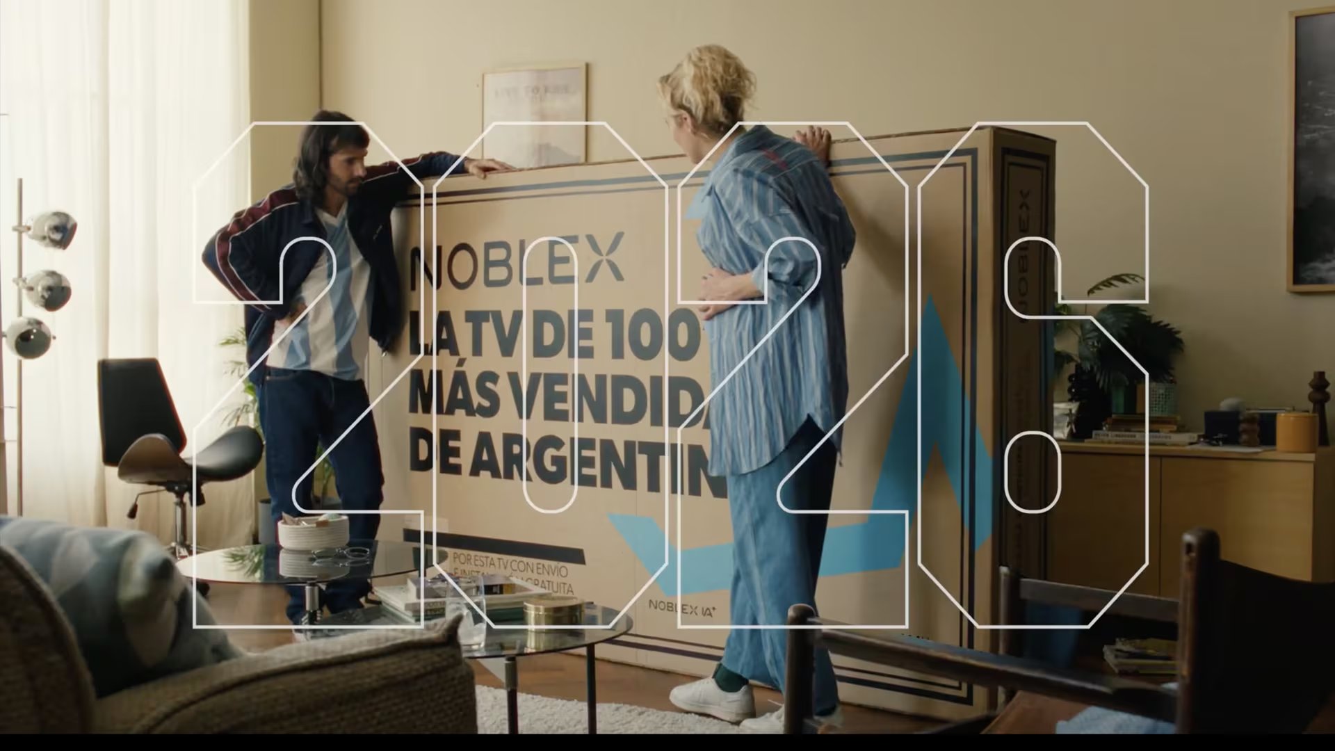 Quienes compraron un televisor Noblex Black Series Pro de 100 pulgadas pueden recibir el doble del valor abonado si ocurre lo que ningún hincha se atreve a decir en voz alta (Noblex)