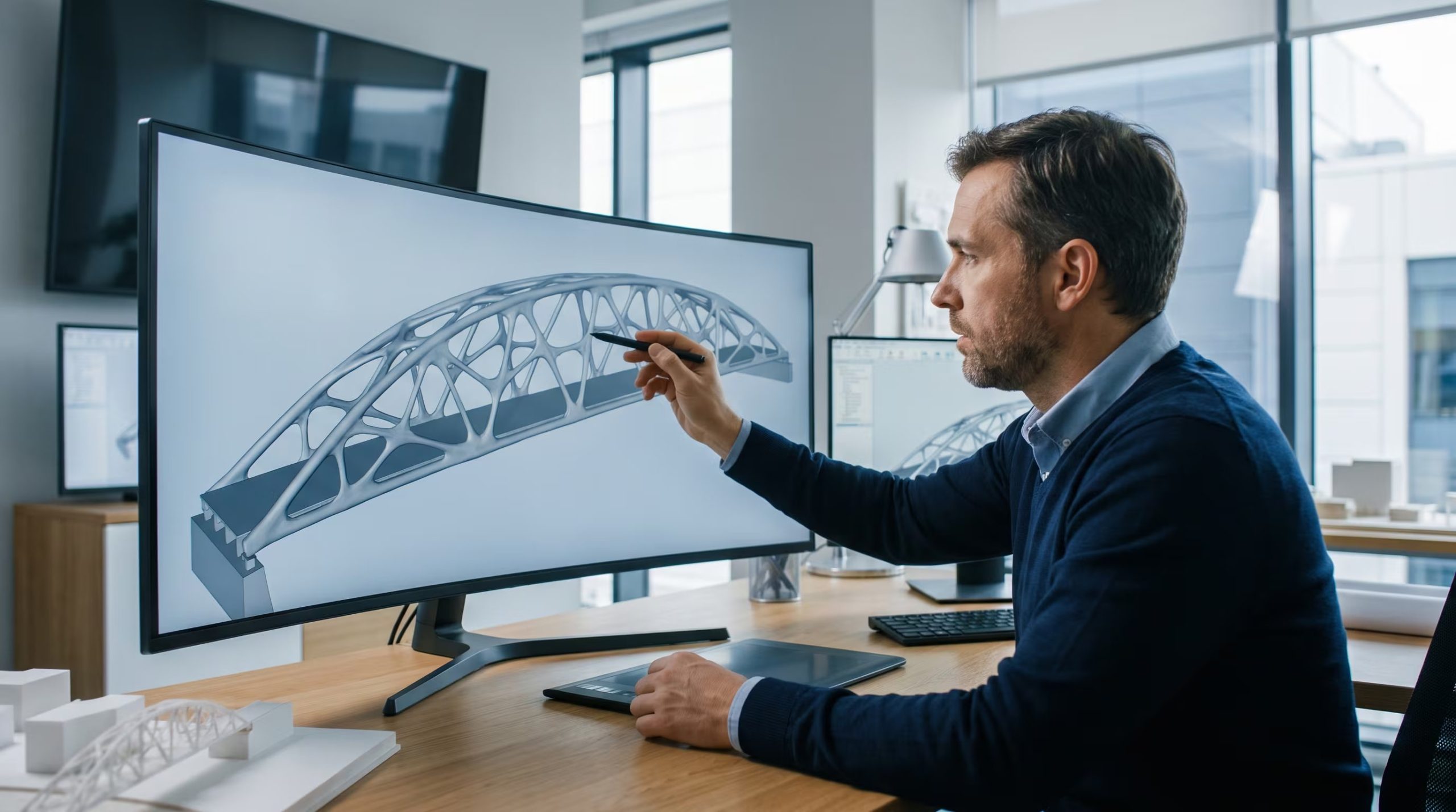 Investigadores del MIT usaron un puente real para hacer las pruebas de su nueva IA. (Imagen Ilustrativa Infobae)