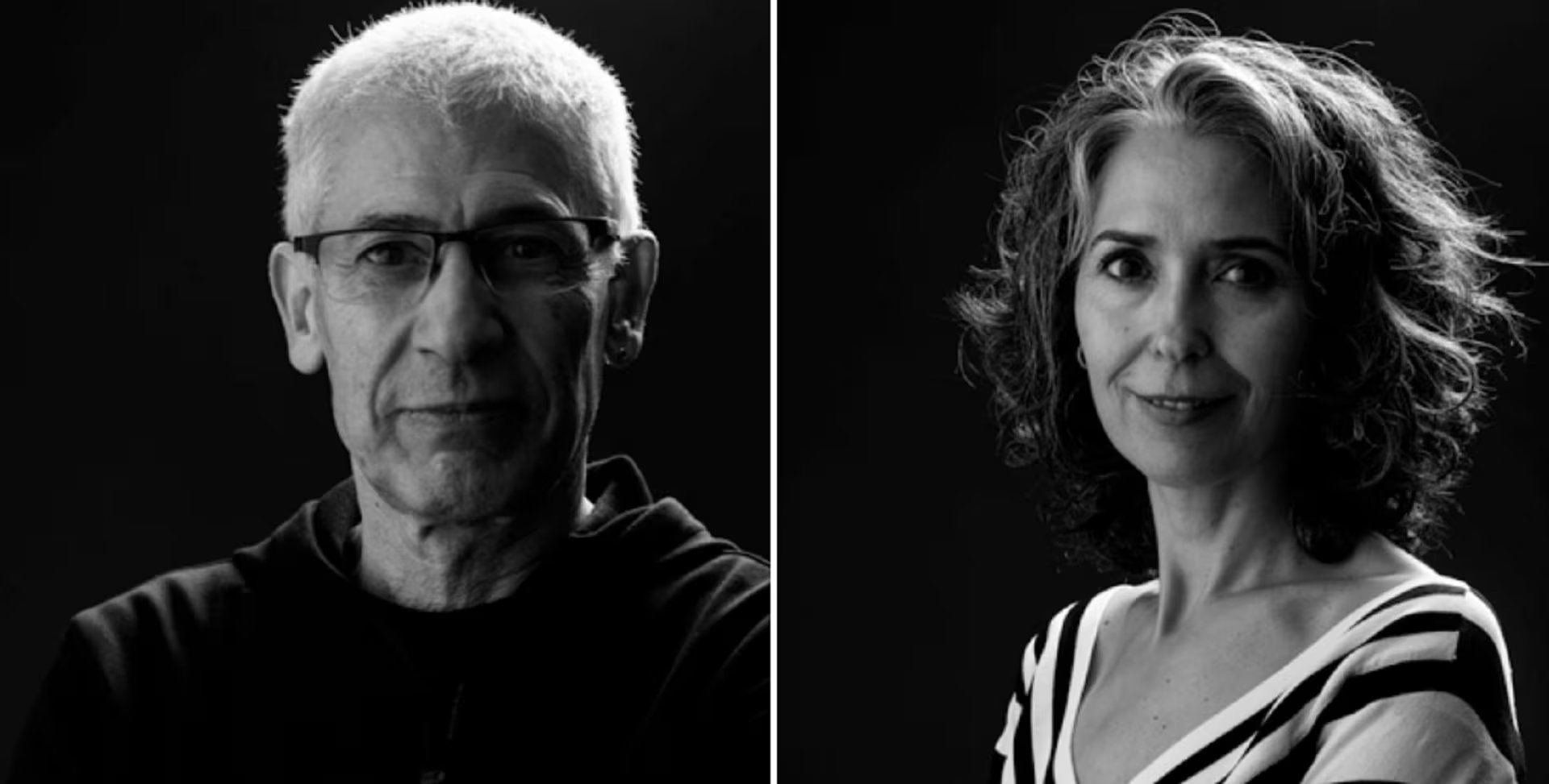 Edurne Portela y José Ovejero, autores de la novela “Una belleza terrible