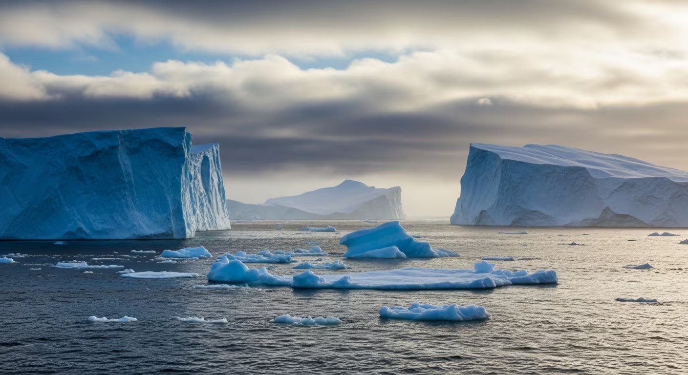 La escasez de nitrato en el Ártico limita el crecimiento del fitoplancton pese a la menor cobertura de hielo y a la mayor penetración de luz (Imagen Ilustrativa Infobae)