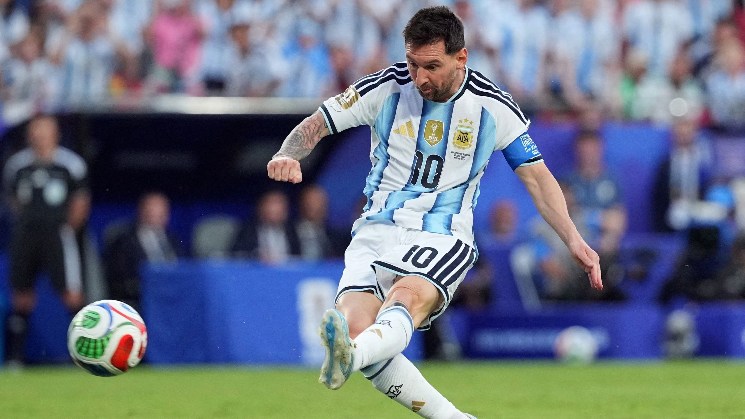Messi. (Reuters/Denny Medley)