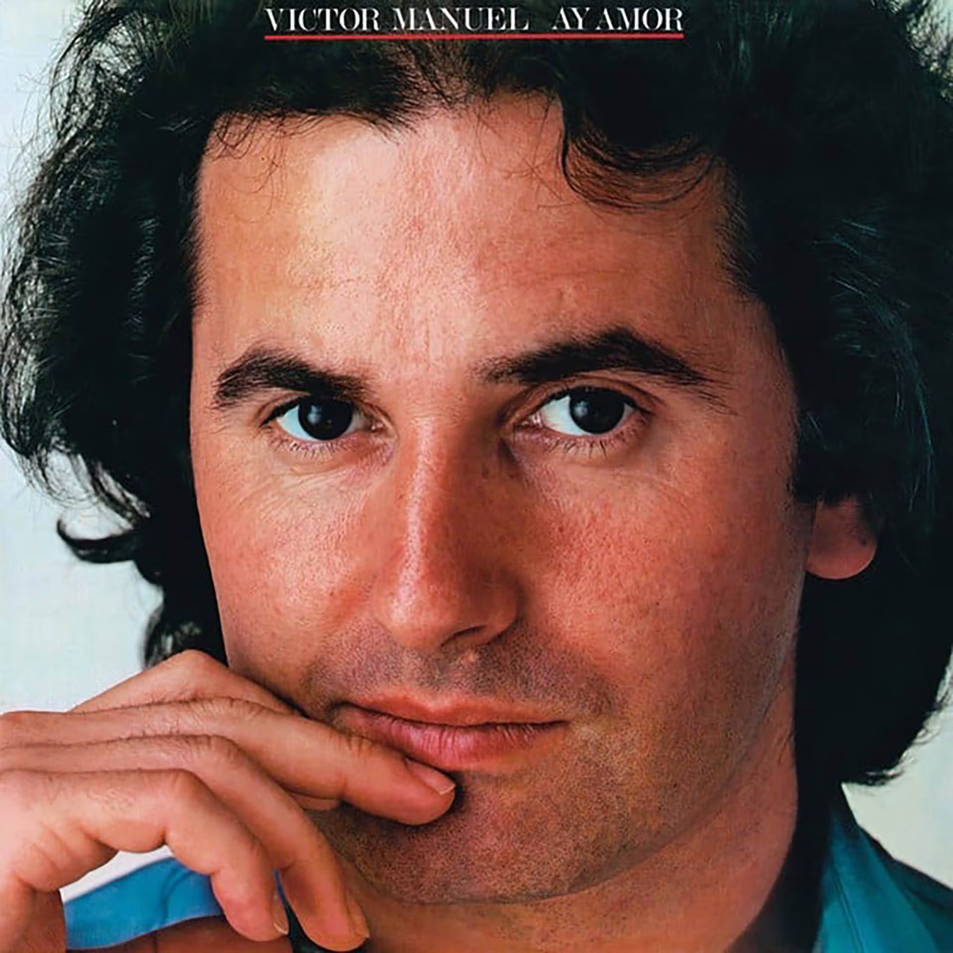 Víctor Manuel en la tapa del disco 