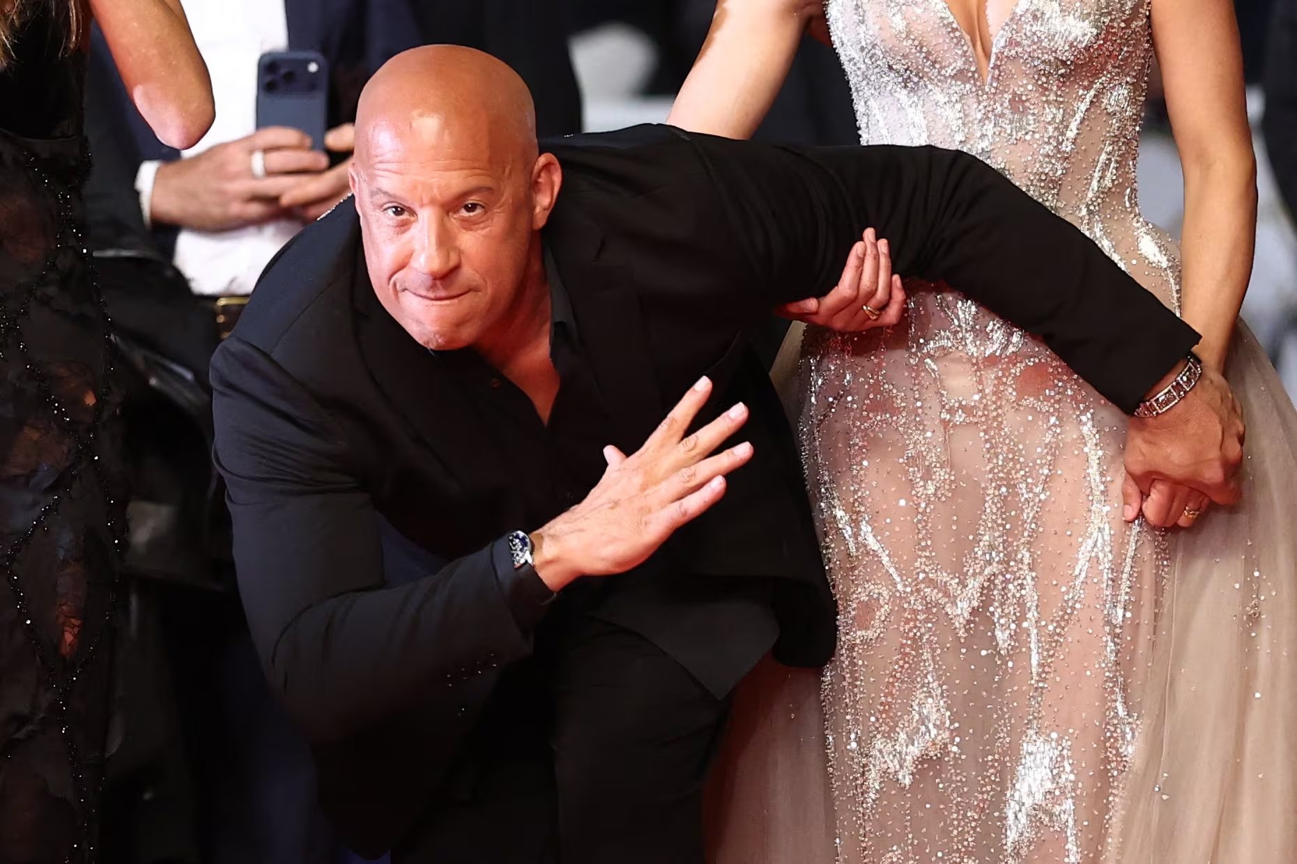 Vin Diesel consolidó un estilo personal marcado por la preferencia por prendas oscuras