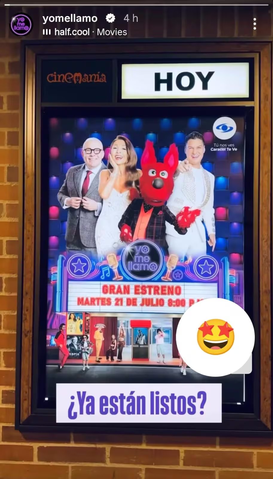 La confirmación del estreno emocionó a los seguidores del concurso - crédito Yo me llamo / Instagram
