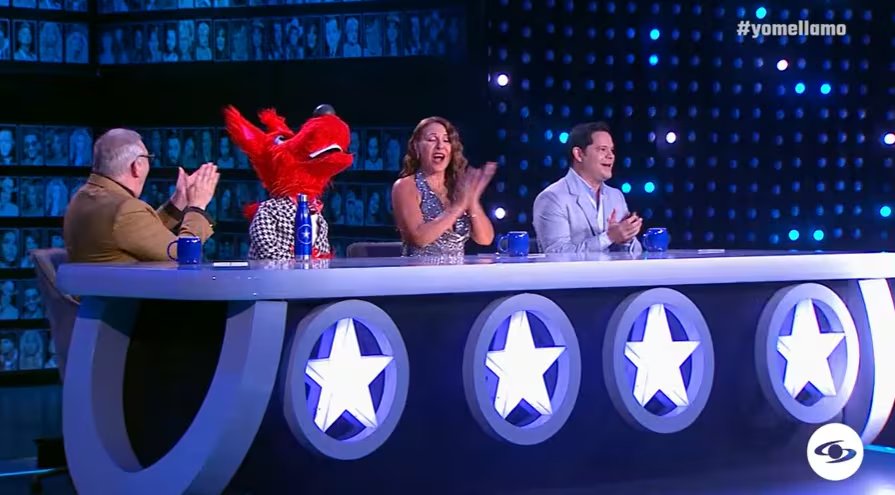 El lobo aulló con fuerza y su participación se sintió - crédito Emisión Yo me llamo / Caracol Televisión