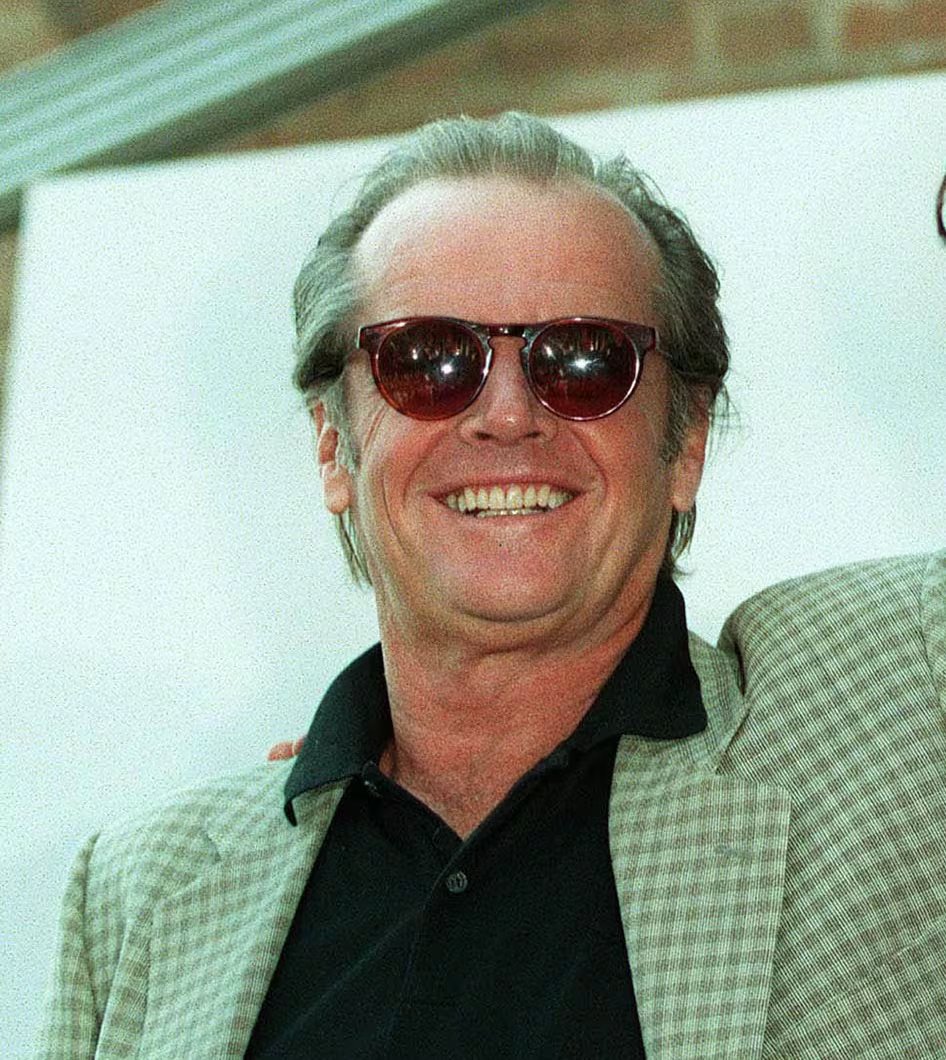 Nicholson debió sostener el papel de Jack Torrance en medio del cansancio y la exigencia emocional que requería el rodaje (Grosby)