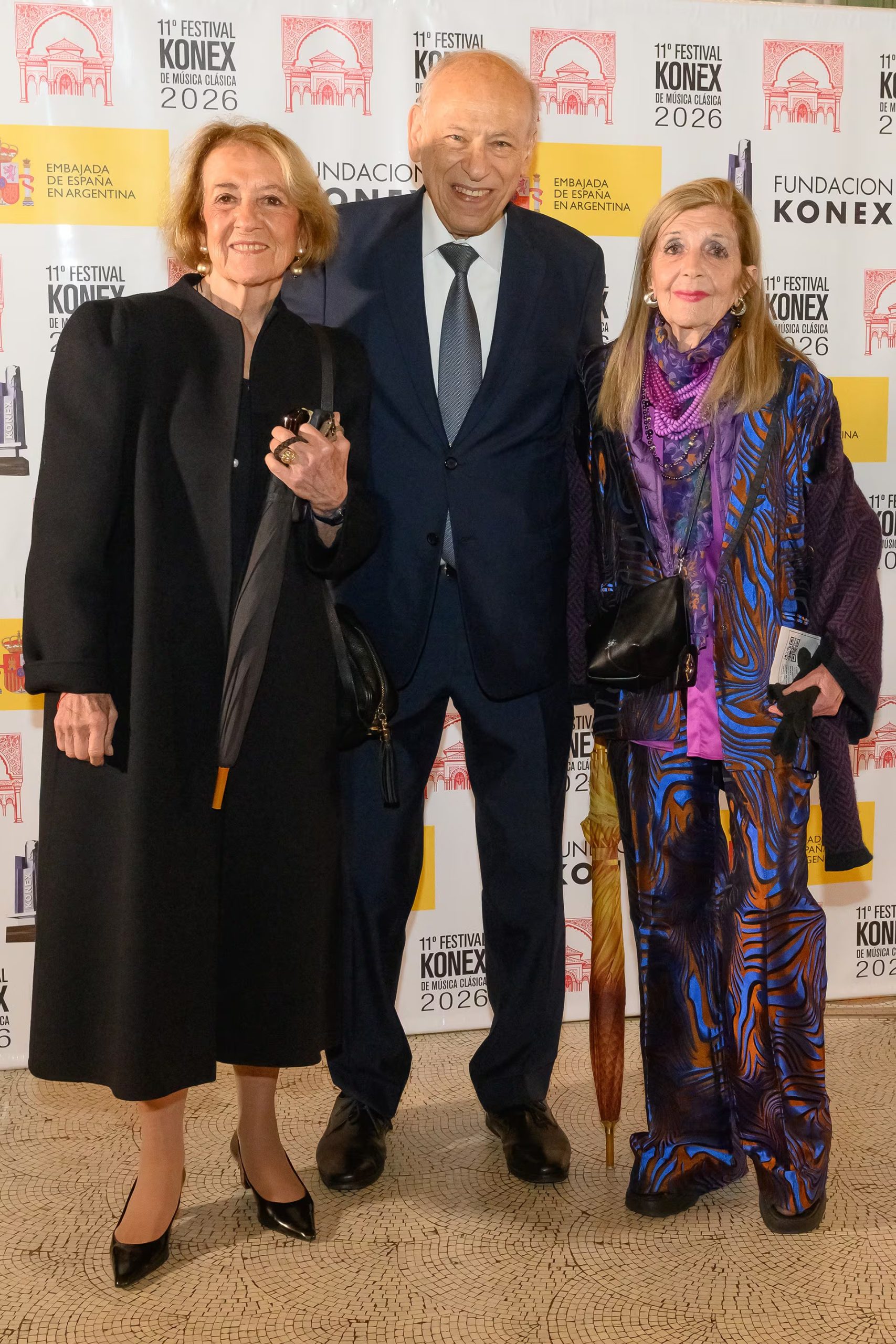 María del Carmen Cerruti Carricart, madre de la Reina Máxima de Holanda, y María Inés Firpo de Peralta Ramos