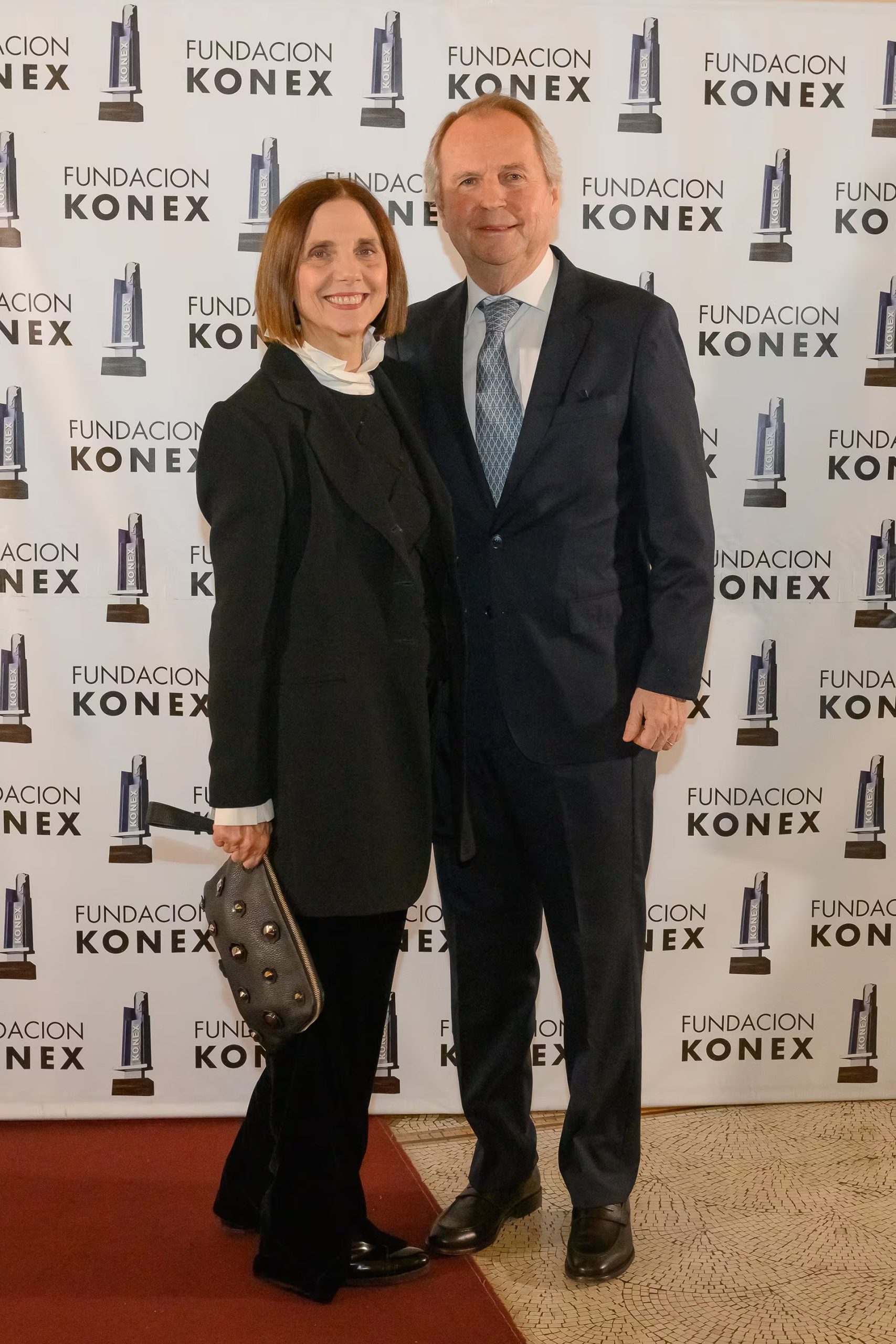 Silvina Chediek junto a su marido, Jorge Molinari Walker