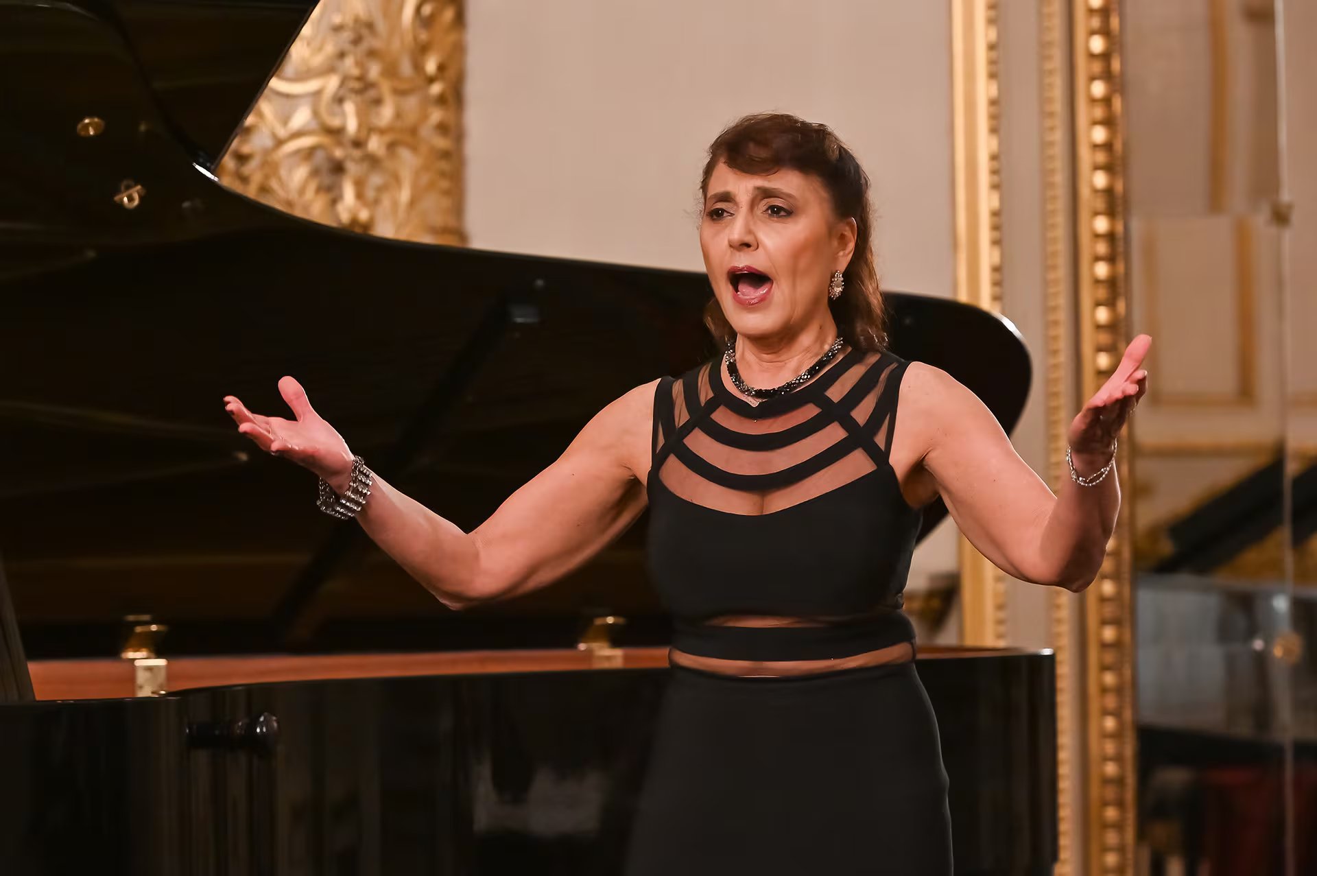 La mezzosoprano Alejandra Malvino