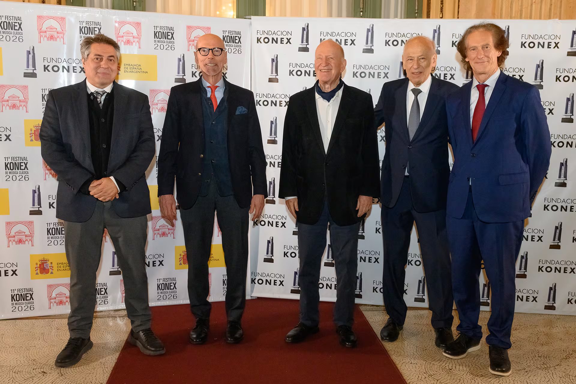 Gastón O´Donell, José Luis Puricelli, Daniel Sabsay, Luis Ovsejevich y Gustavo Martino