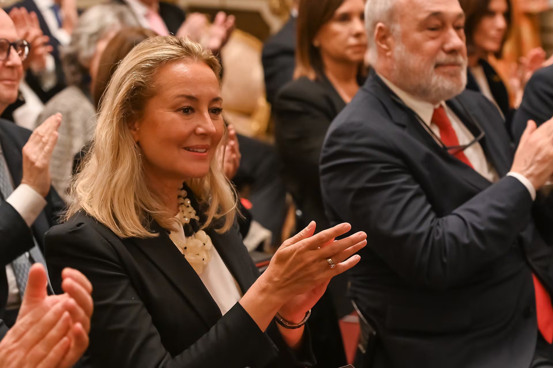 La ministra consejera de la embajada de España, Pilar Terrén