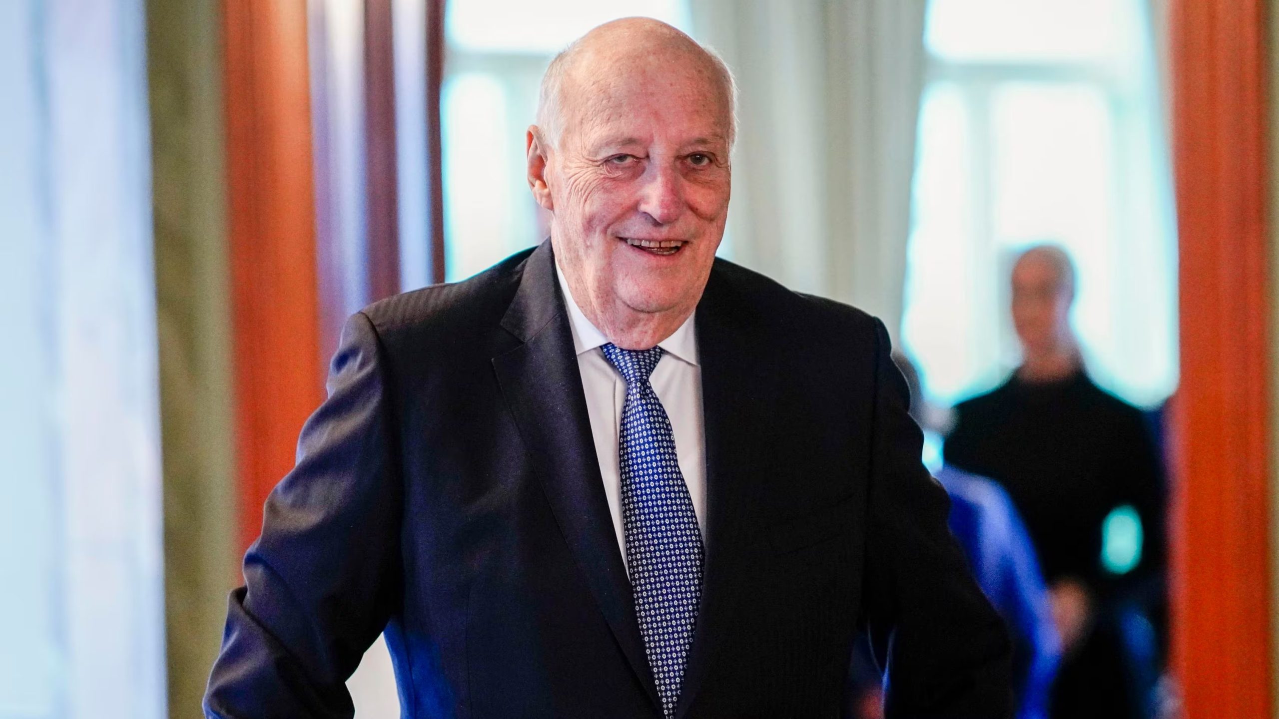 Imagen de Archivo del rey Harald V de Noruega. (
EFE/EPA/CORNELIUS POPPE)
