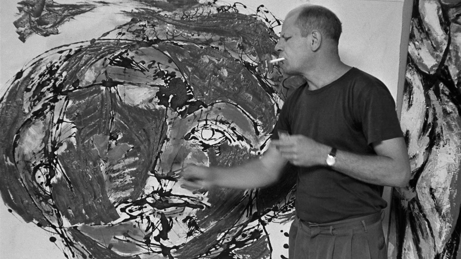 Paul Jackson Pollock nació el 28 de enero de 1912 en Cody, Wyoming, en una familia de origen humilde