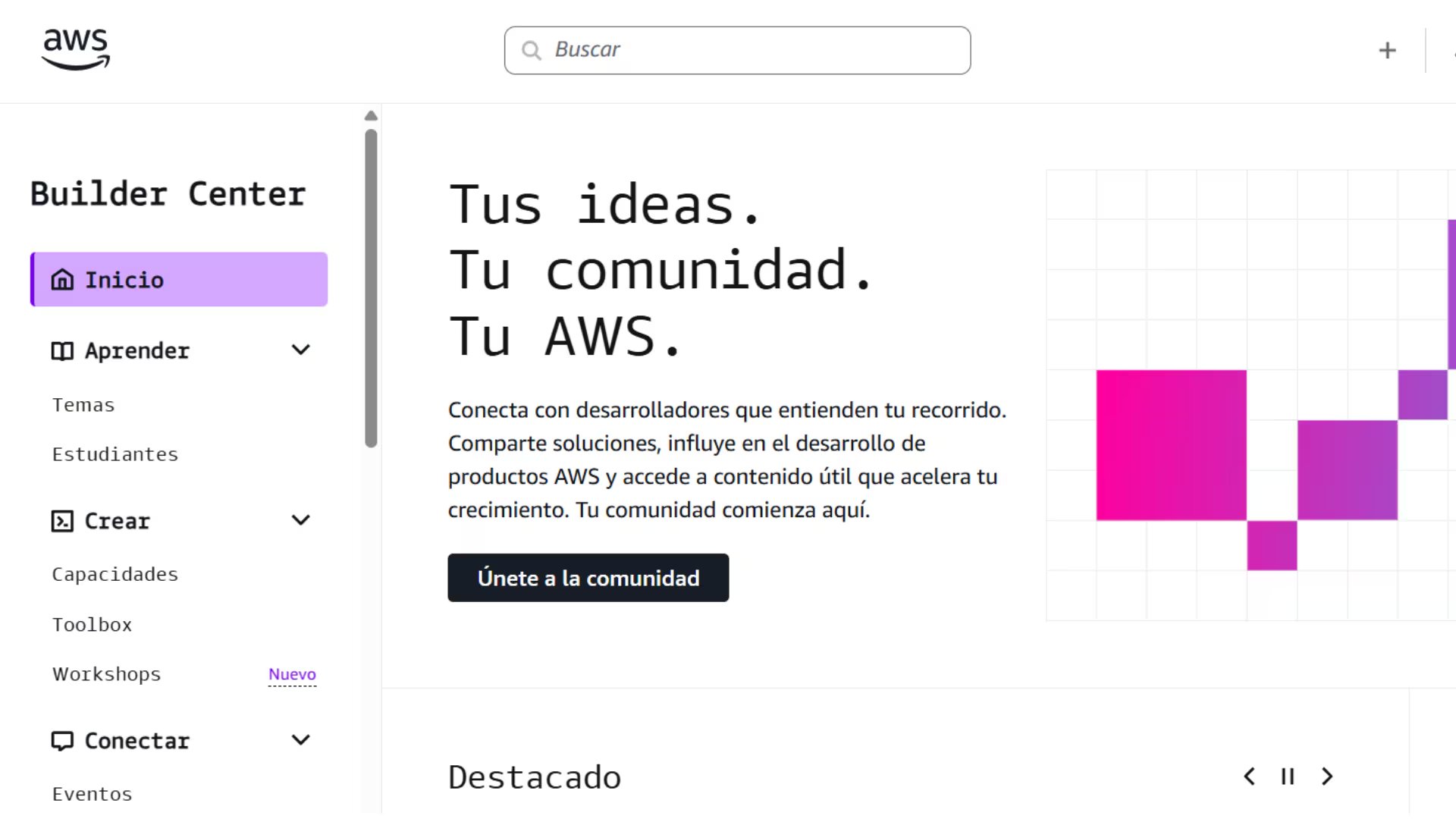 El acceso premium por un año incluye laboratorios prácticos y preparación para exámenes de certificación. (AWS)
