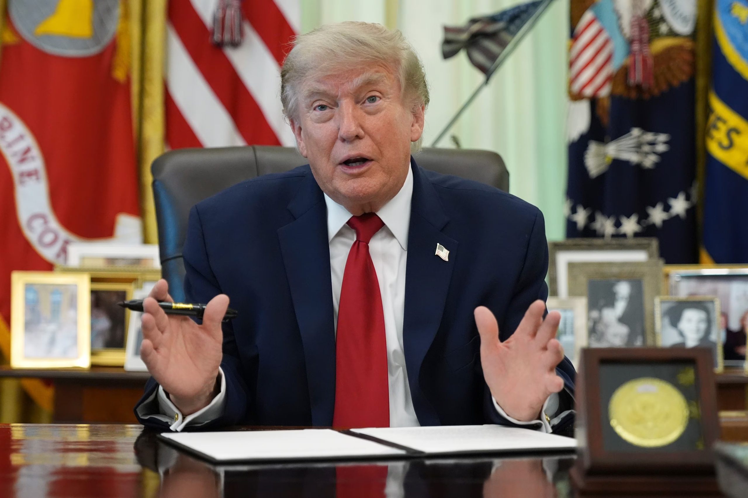 El crecimiento de Anthropic se produce en medio de un enfrentamiento con la administración del presidente estadounidense Donald Trump (AP foto/Jacquelyn Martin)