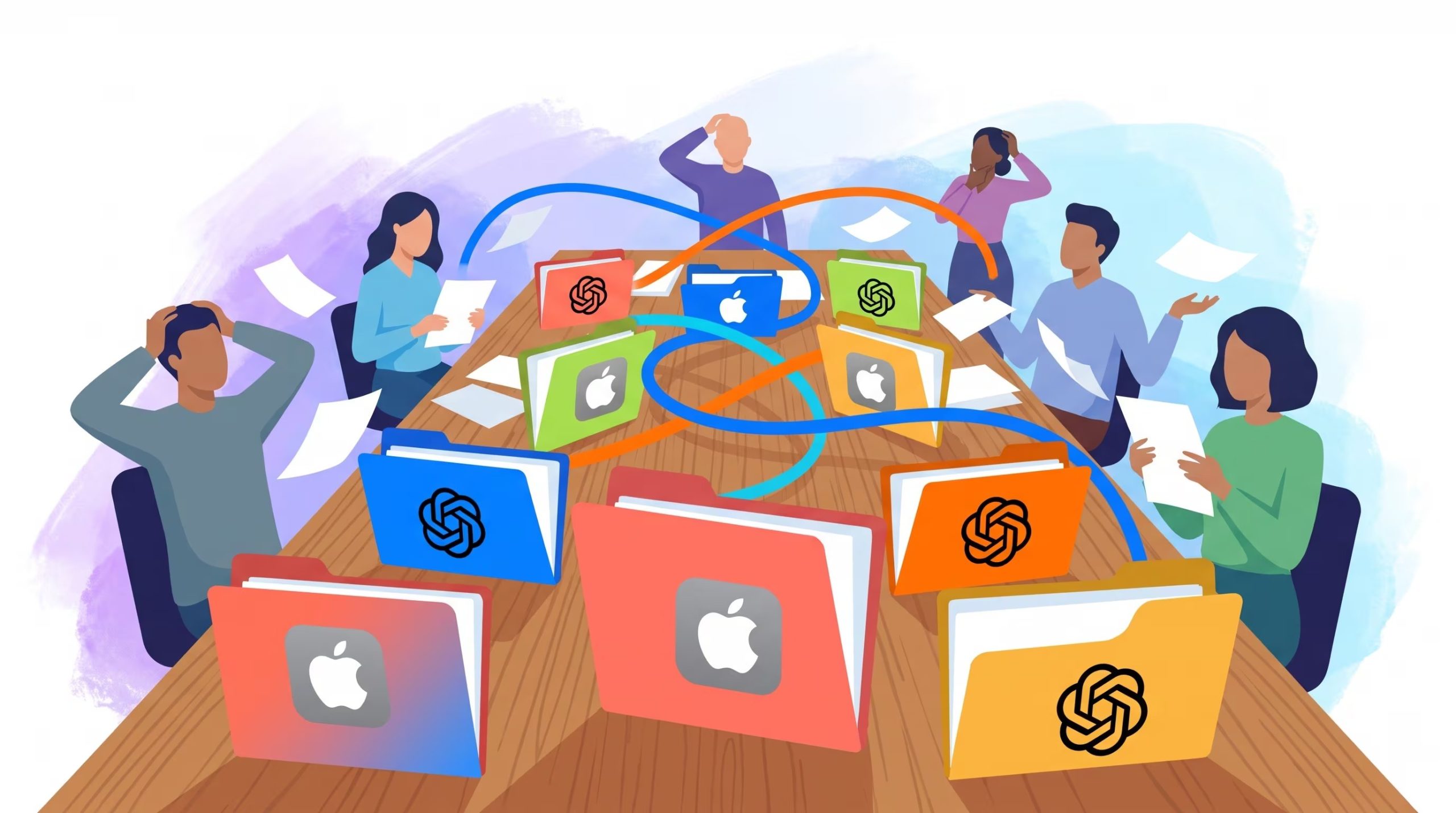 OpenAI sostuvo que la demanda de Apple tiene un problema de origen porque Apple no controló bien quién entraba y salía de sus sistemas. (Imagen Ilustrativa Infobae)