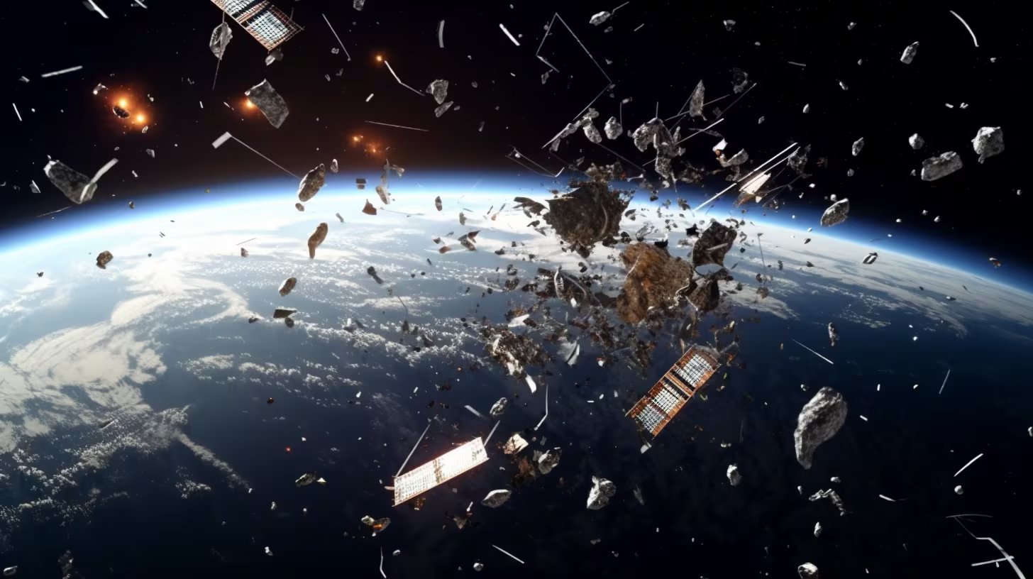 La basura espacial llega a la Luna, las futuras misiones podrían dejar un “cementerio” tecnológico - (Imagen ilustrativa Infobae)