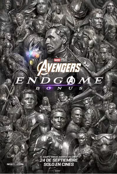Avengers: Endgame: Bonus estará disponible en nuevos formatos visuales.