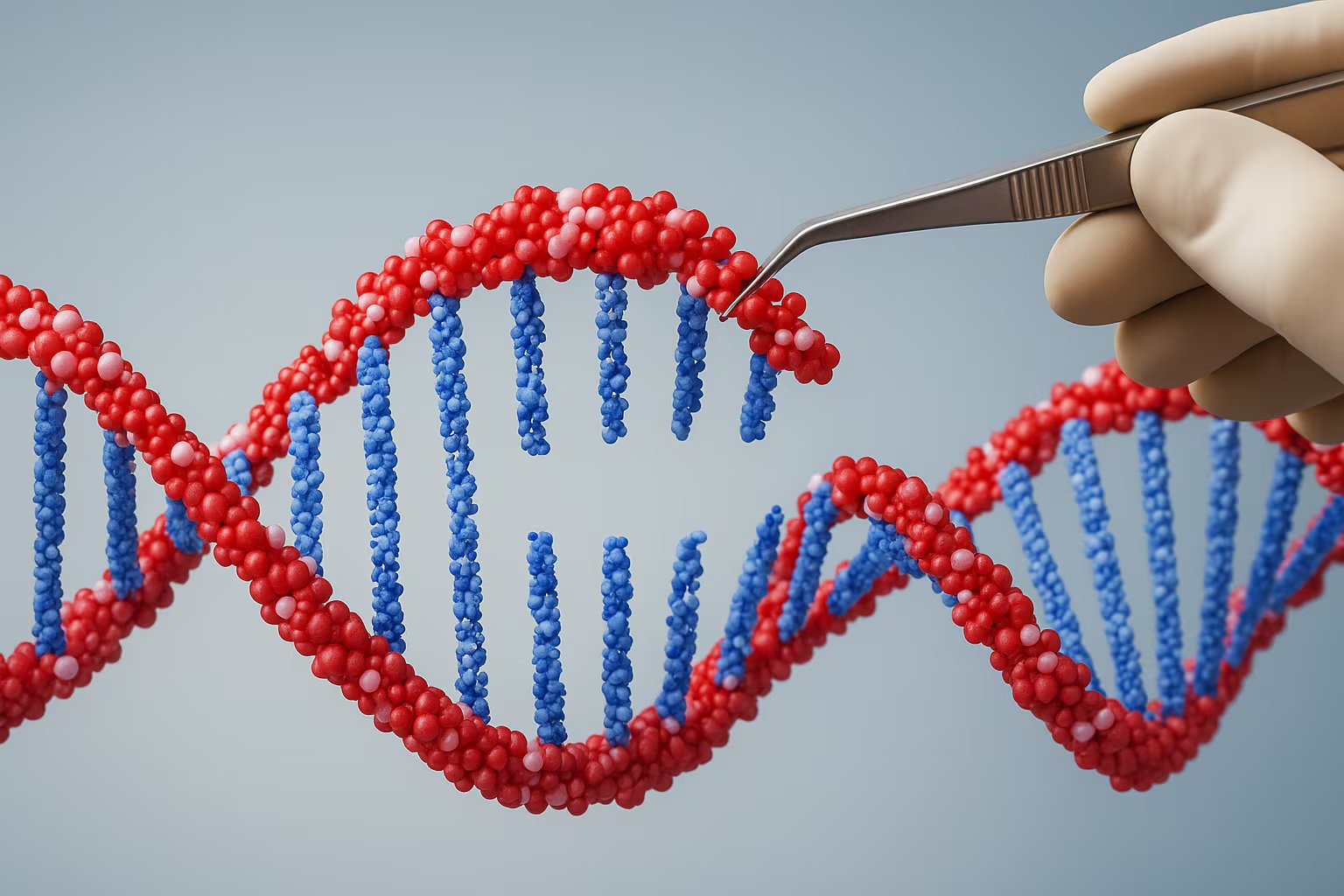 La modificación del ADN es posible con la edición de bases. (Imagen Ilustrativa Infobae)