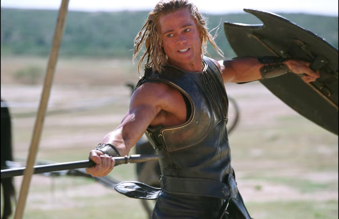 La dieta de Brad Pitt para interpretar a Aquiles priorizaba proteínas y reducía al mínimo los hidratos de carbono para llevar el cuerpo al límite