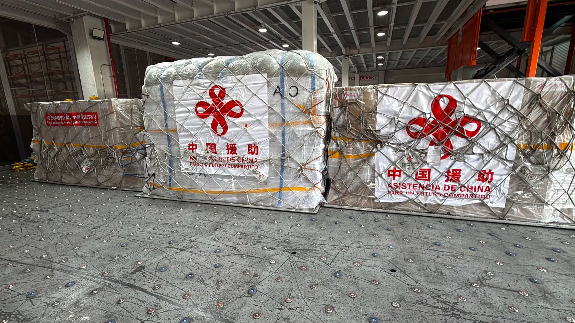 640 toneladas de ayuda de varios paises llegaron a Colombia - crédito Ungrd