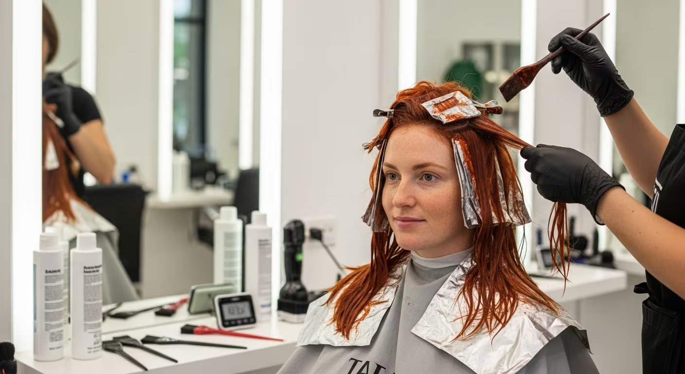 El ginger spice evoluciona hacia un pelirrojo más delicado con reflejos dorados y cobrizos (Imagen Ilustrativa Infobae)