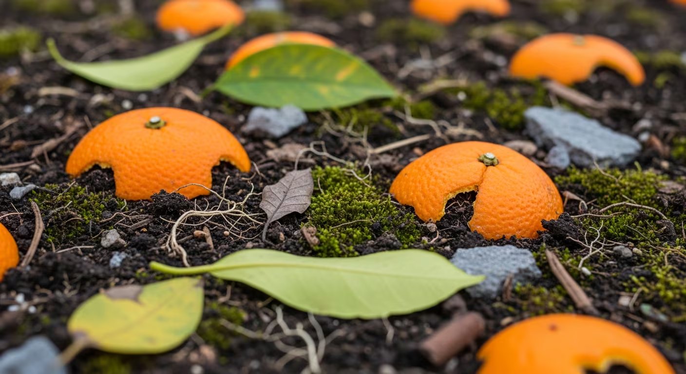 El estudio publicado en Restoration Ecology detectó un aumento del 176% en la biomasa aérea del sitio tratado con residuos de naranja (Imagen Ilustrativa Infobae)