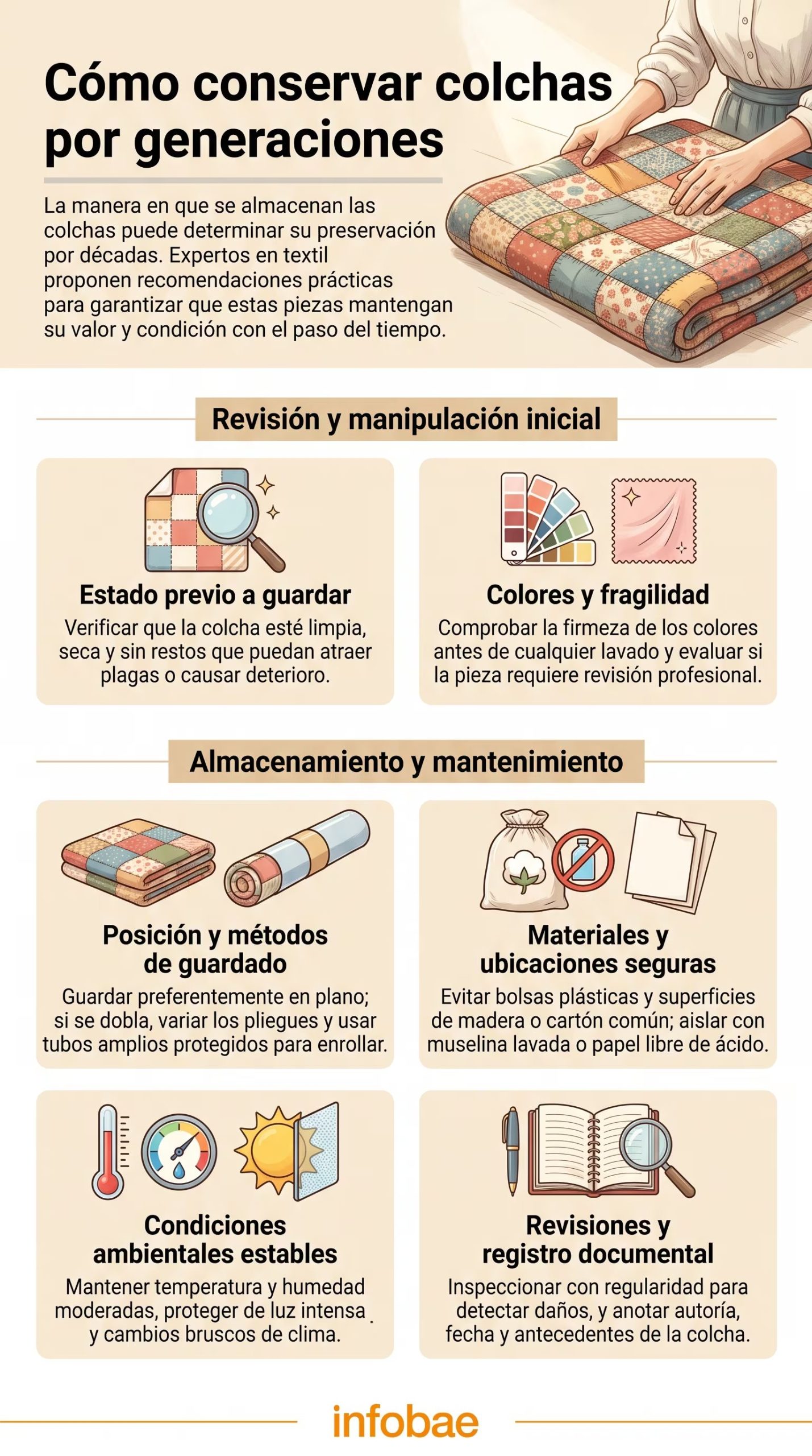 La suciedad residual atrae plagas y acelera el deterioro de fibras y costuras con el tiempo. (Imagen Ilustrativa Infobae)