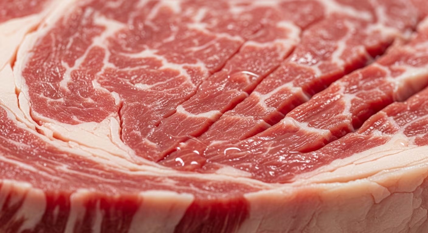La mioglobina aporta a la carne color rojo, sabor metálico y umami por su contenido de hierro y su unión con el oxígeno (Imagen Ilustrativa Infobae)