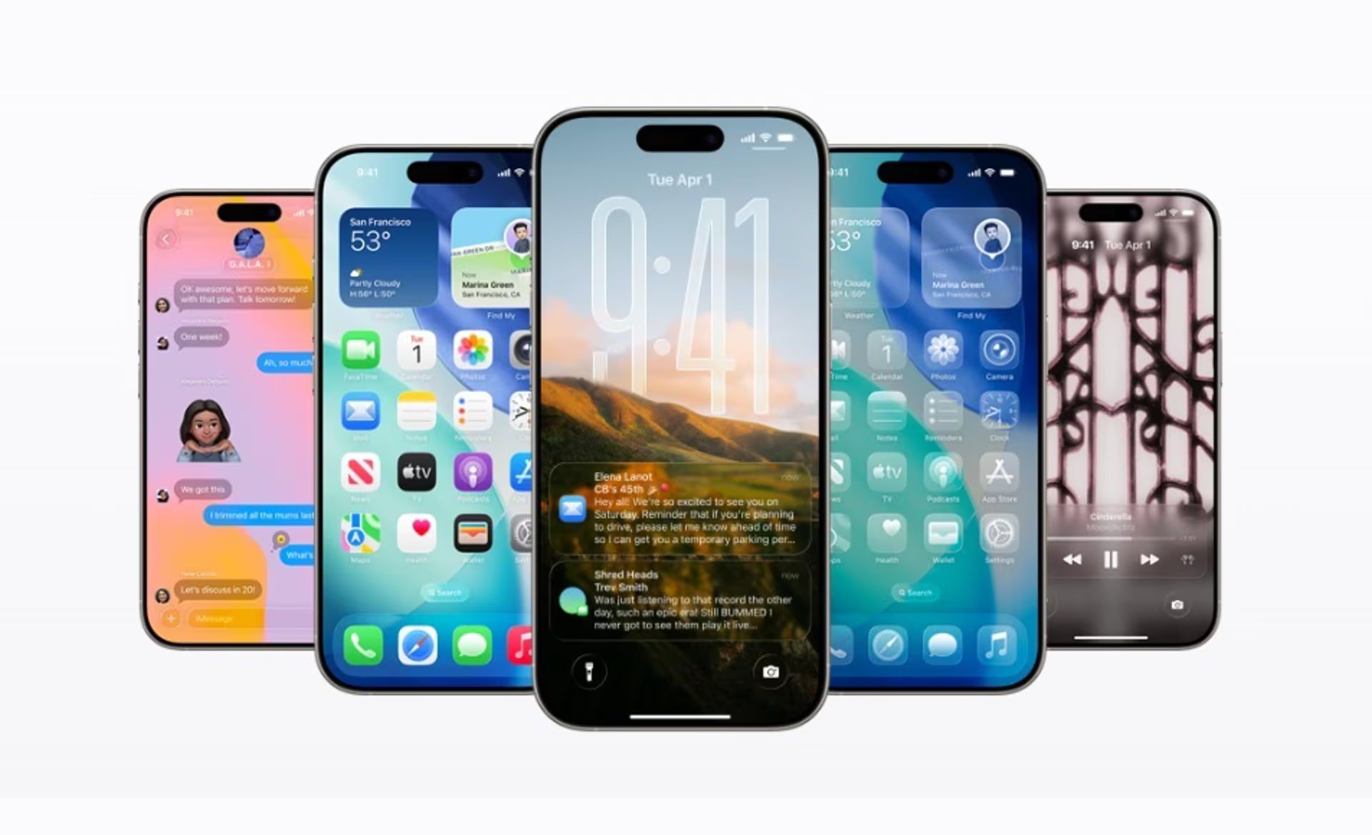 Tener un fondo de pantalla en blanco y negro, evitando resaltar colores, ayuda al modo Ultra Dark de Liquid Glass. (Apple)
