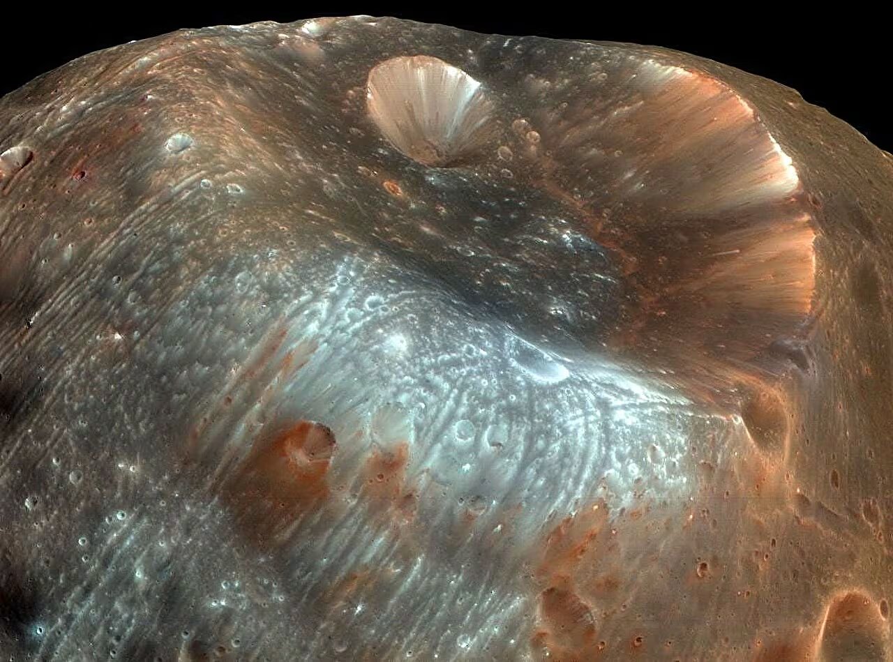 La luna marciana Fobos (NASA/JPL-Caltech/Universidad de Arizona)