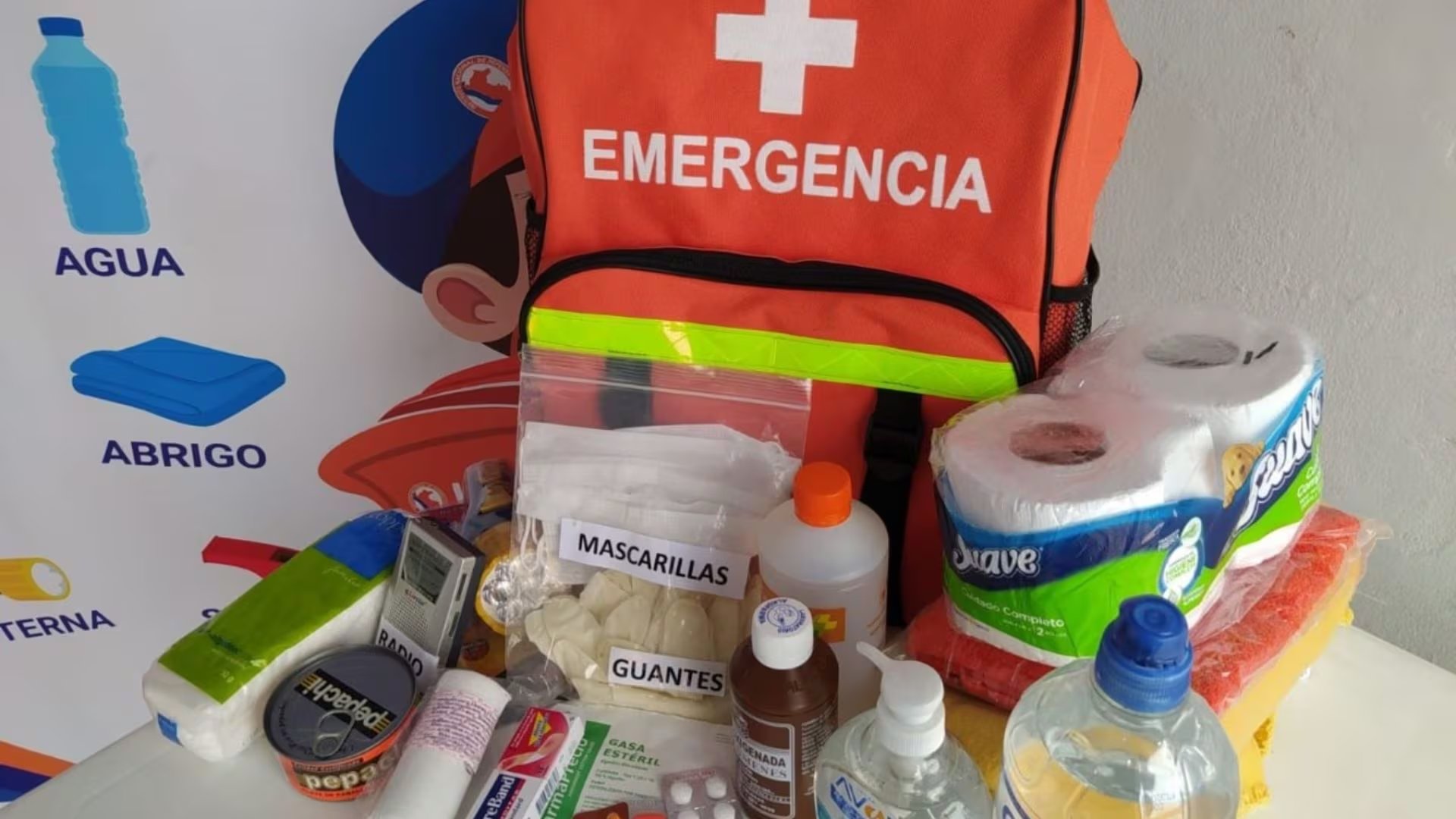 mochila de emergencia