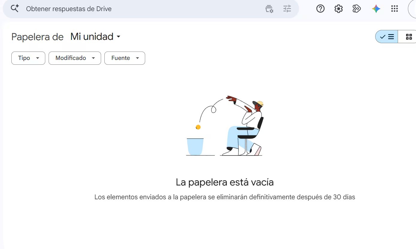 15 GB gratis en Google: pasos prácticos para desocupar Drive, Gmail y Fotos y evitar pagar - (Captura Google Drive)