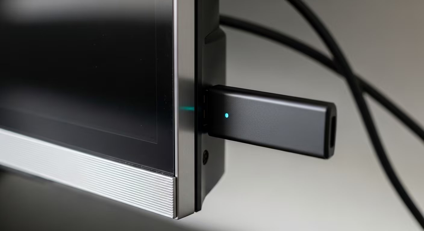  Insertar la memoria en el puerto adecuado y navegar desde el menú del televisor permite seleccionar y ver archivos guardados previamente. (Imagen Ilustrativa Infobae)