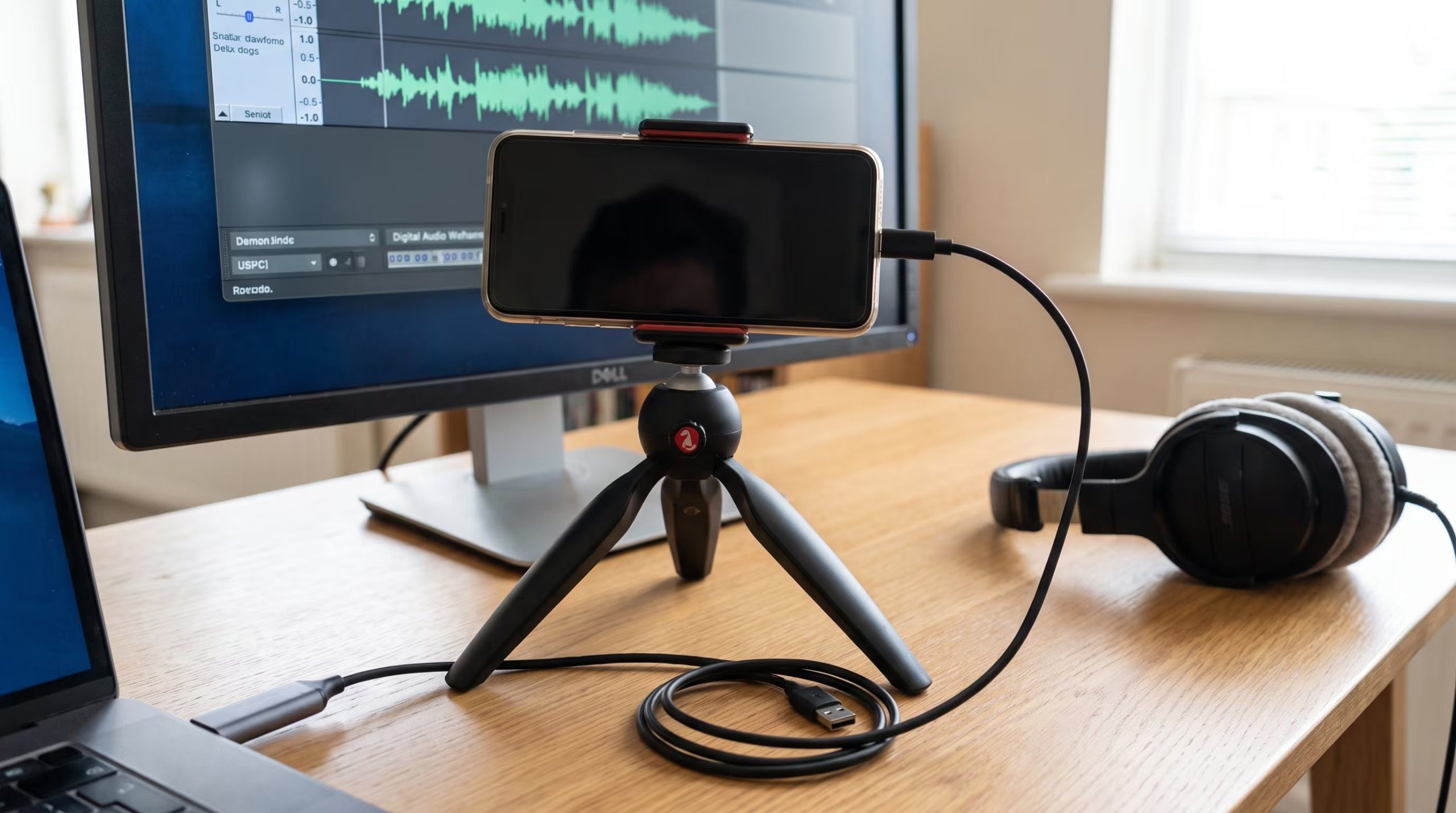 El método más eficaz y con menor retardo es conectar el celular mediante un cable USB. 
(Imagen ilustrativa Infobae)