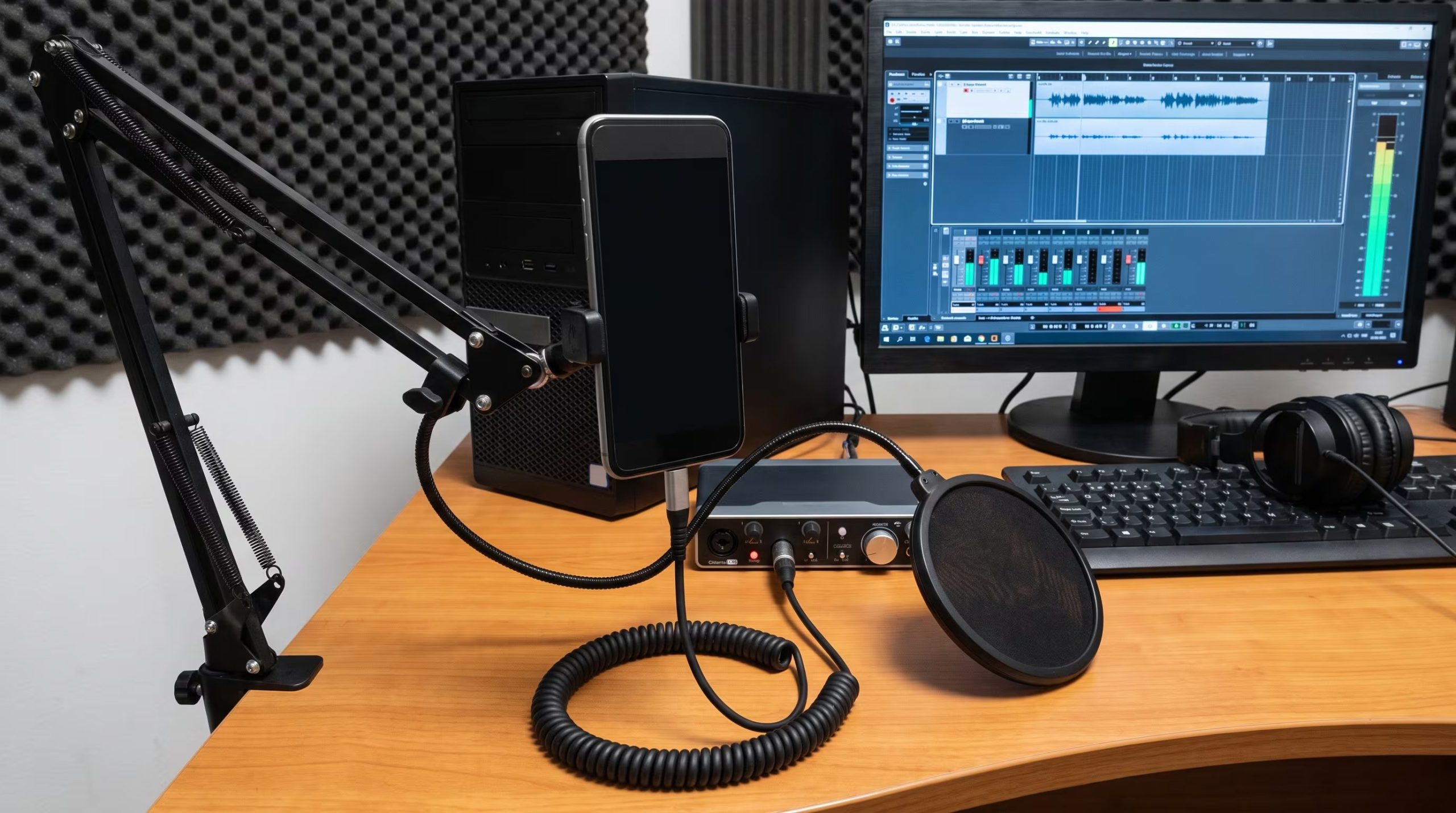 El proceso requiere instalar una aplicación en el teléfono, que se encarga de captar el sonido, y un programa junto con su controlador en la PC.

(Imagen ilustrativa Infobae)