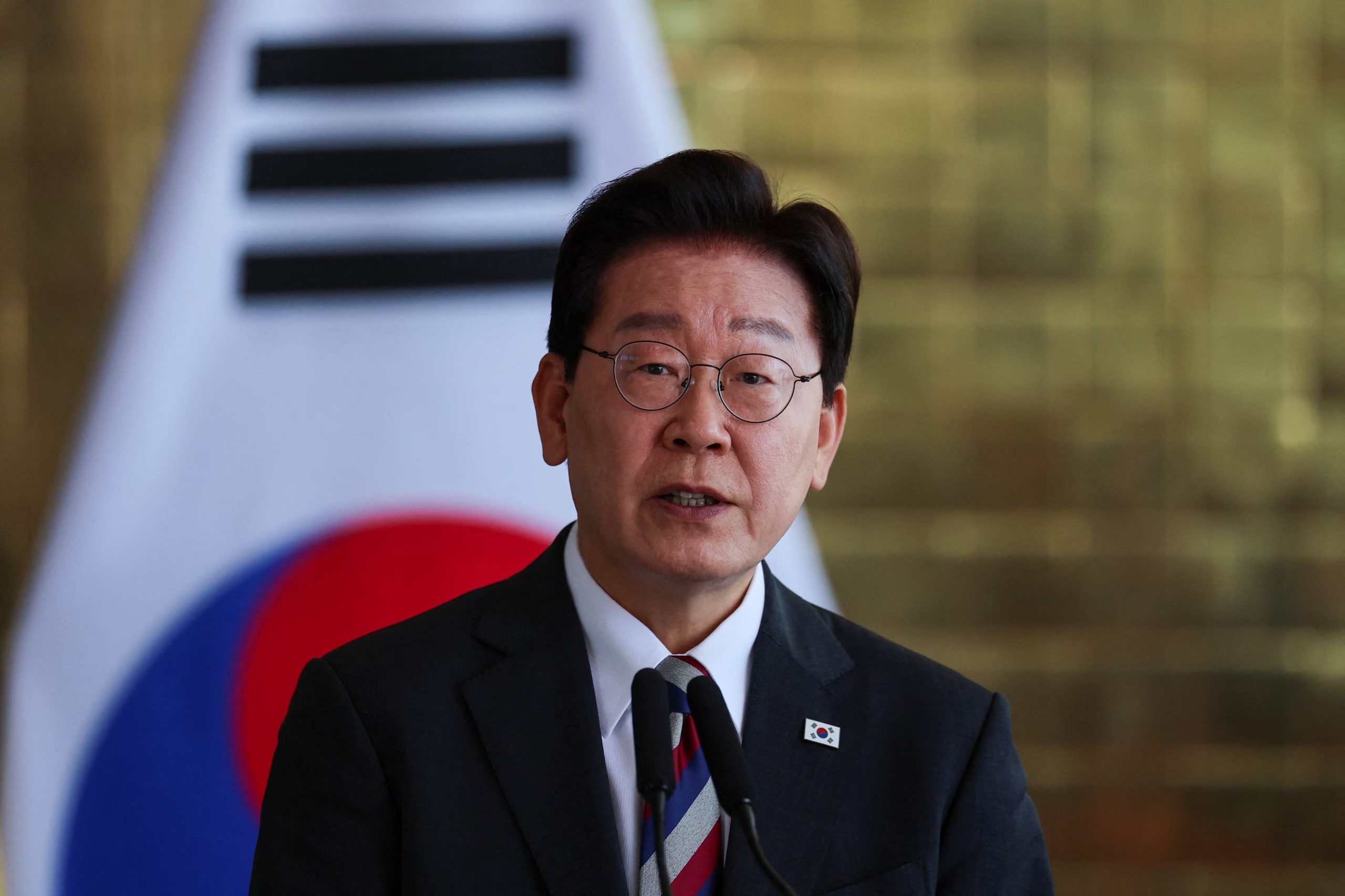El presidente de Corea del Sur, Lee Jae-myung (REUTERS/Adriano Machado/Archivo)