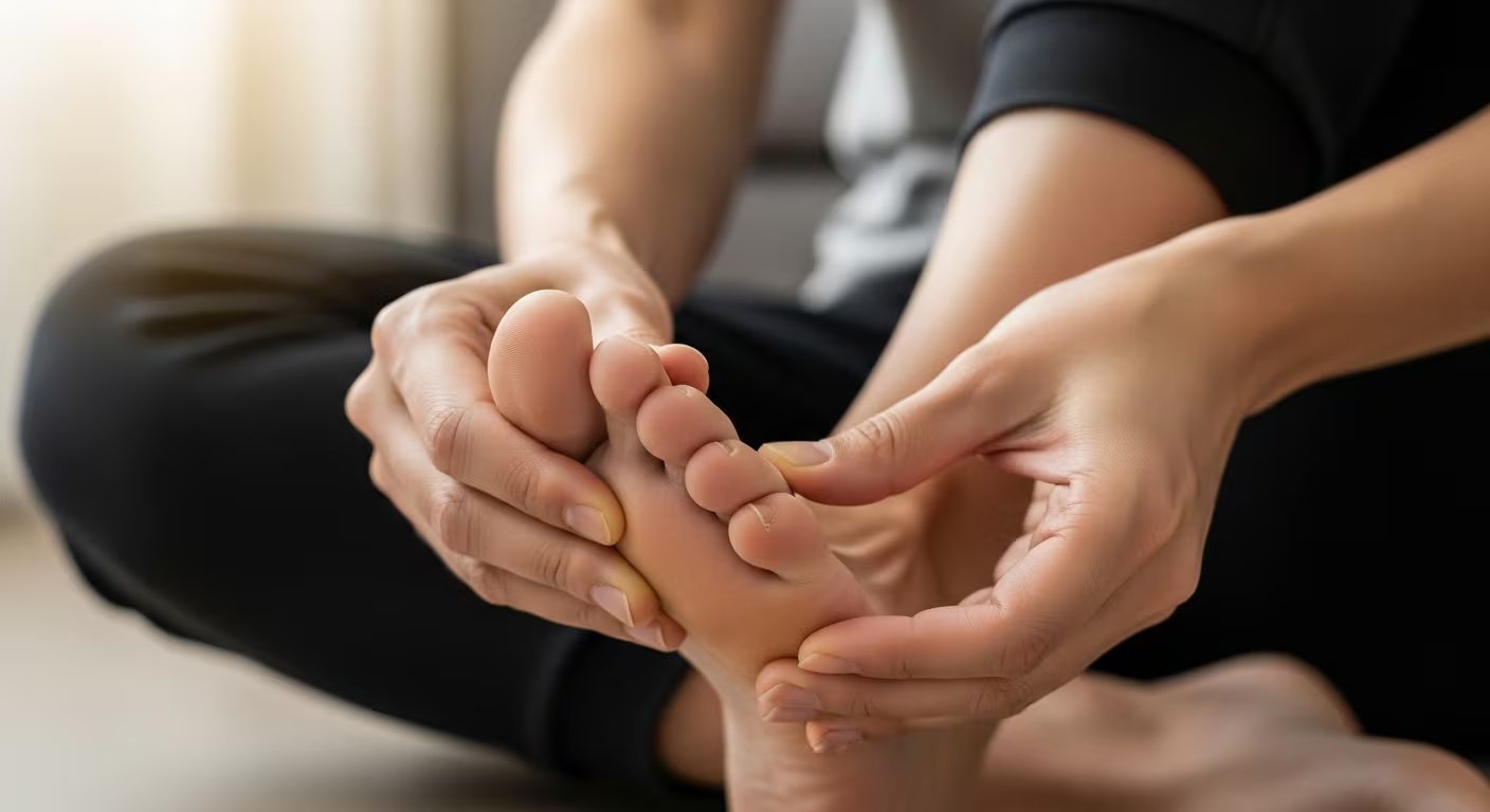 El NHS explica que la transpiración retenida en un ambiente con poca ventilación favorece la proliferación de bacterias y causa mal olor en los pies (Imagen Ilustrativa Infobae)