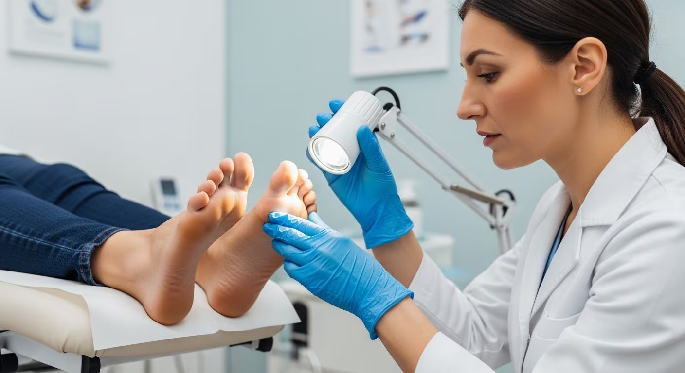 La consulta médica por mal olor en los pies se recomienda si hay picazón persistente, dolor al caminar, heridas, secreción o cambios notorios en las uñas (Imagen Ilustrativa Infobae)
