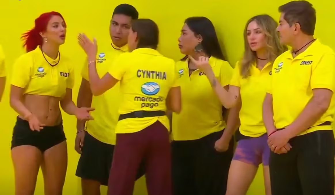 Cynthia Klitbo explotó luego de que no la dejaran participar durante la Prueba Semanal (Captura de pantalla )