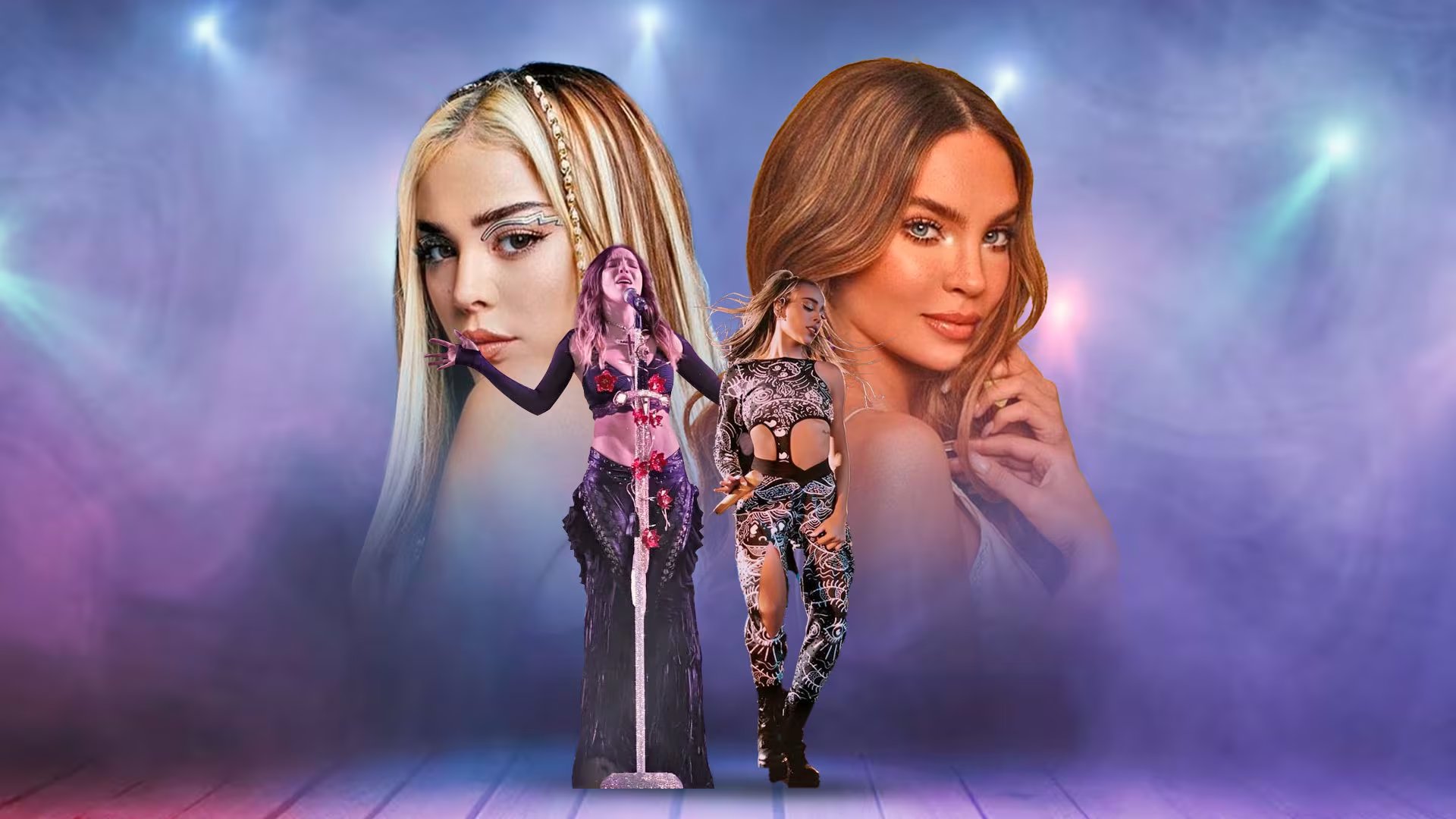 Danna Paola no descarta una colaboración con Belinda. (Jovani Pérez)