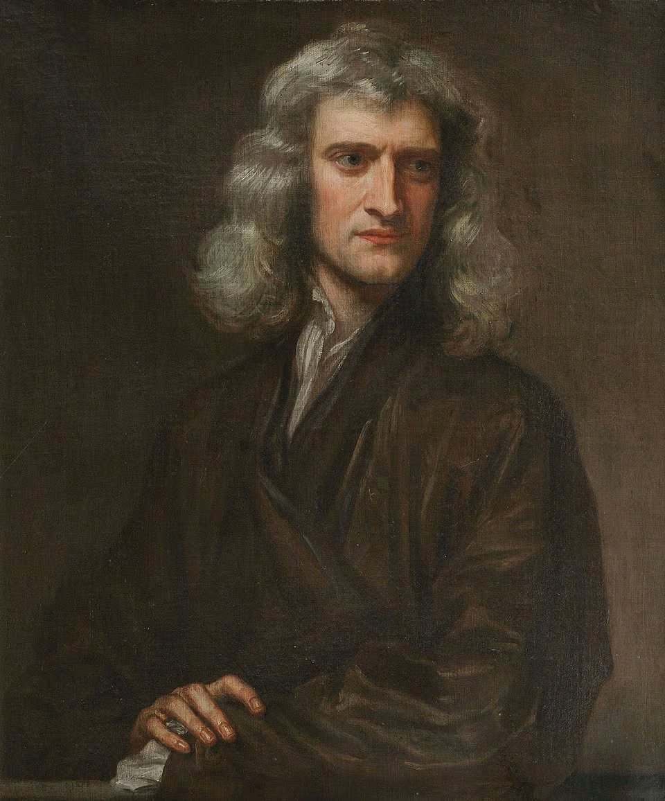 Retrato de Isaac Newton realizado por Godfrey Kneller en 1689. (Royal Collection)