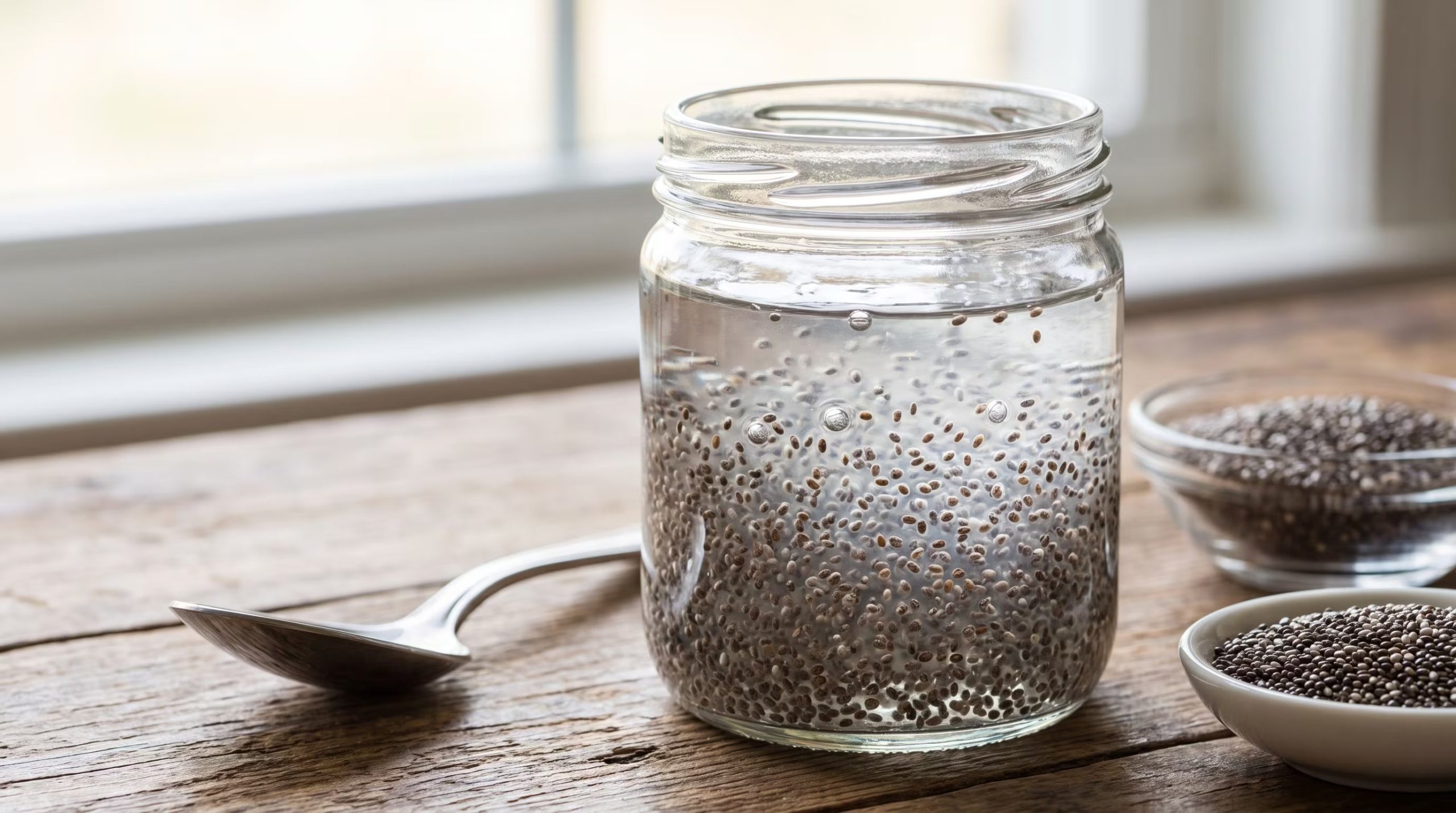 El agua con chía aporta fibra, proteínas, omega-3, minerales y antioxidantes, y su consumo se vincula con la digestión, la saciedad y algunos parámetros metabólicos (Imagen Ilustrativa Infobae)